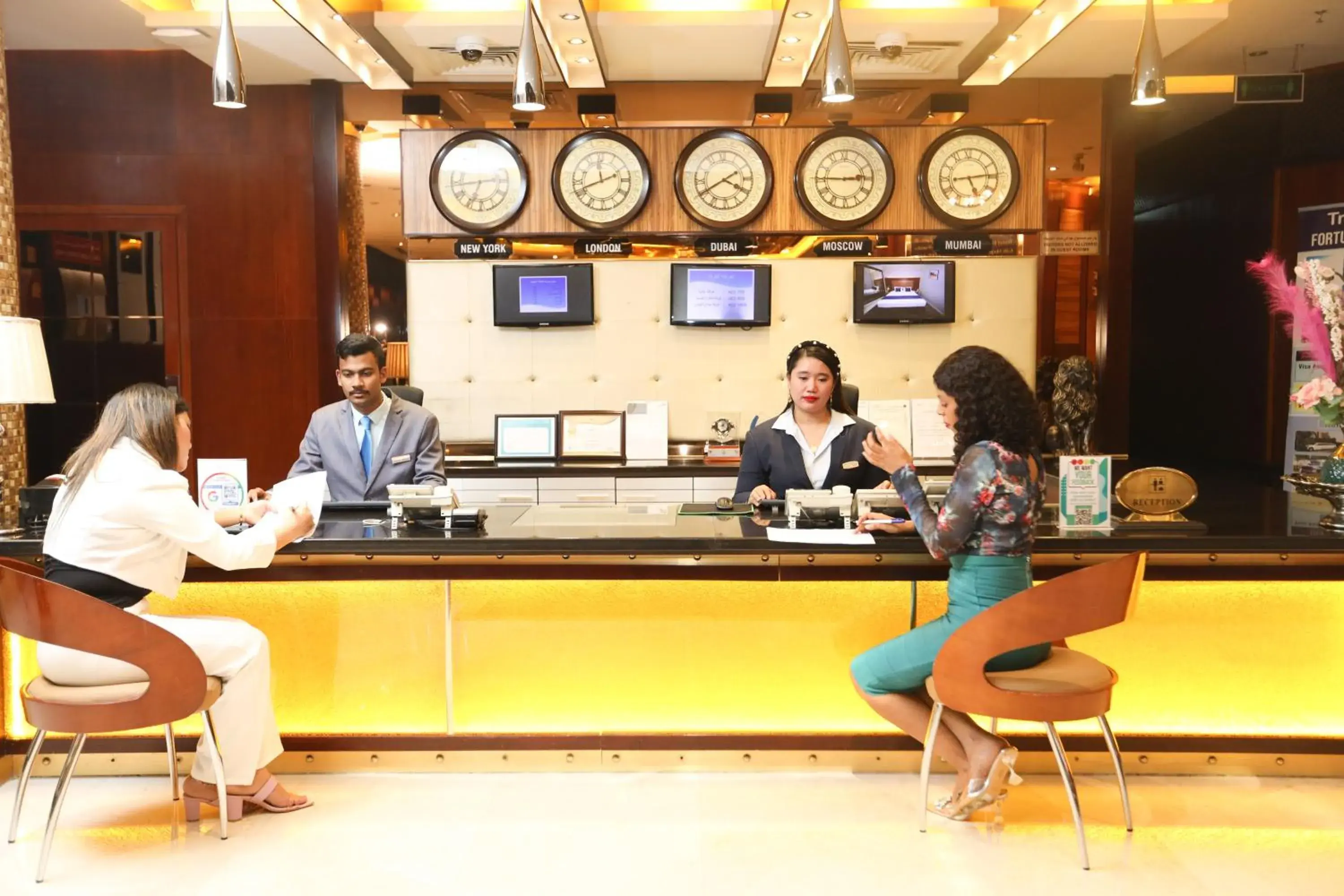 Lobby or reception in Fortune Grand Hotel Lobby or reception in Fortune Grand Hotel