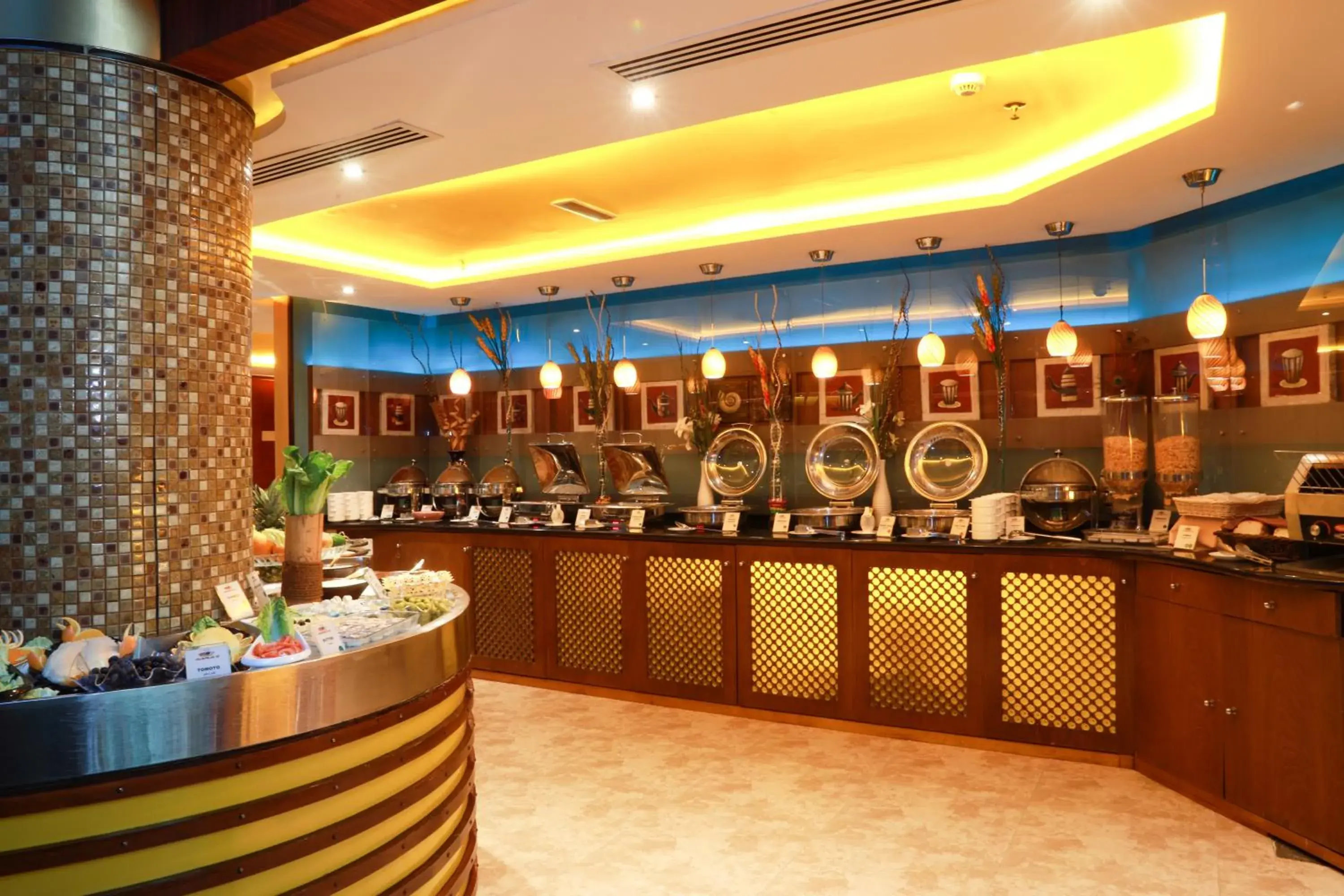 Buffet breakfast in Fortune Grand Hotel Buffet breakfast in Fortune Grand Hotel