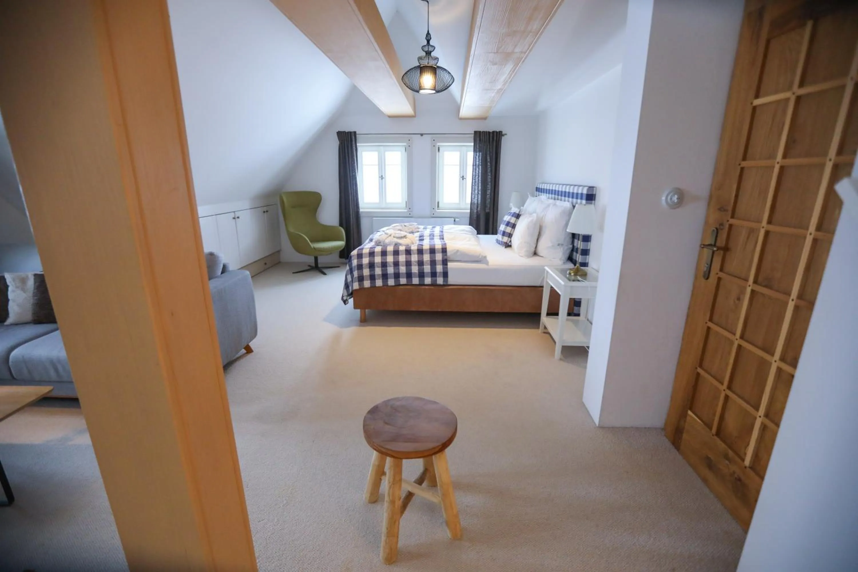 Bed in Hotel Bouda Helena