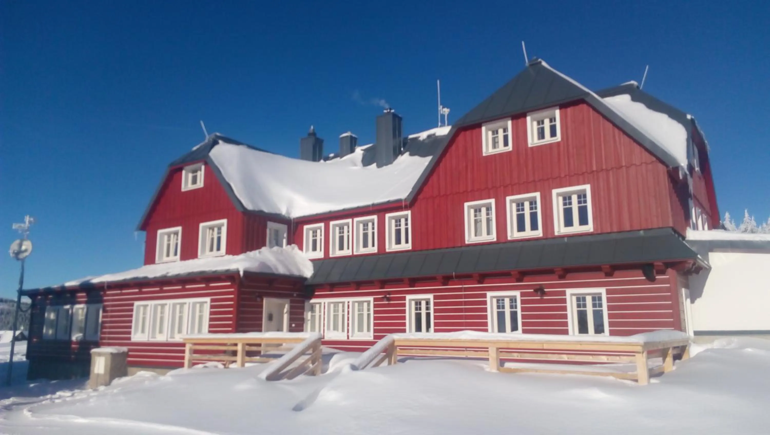 Facade/entrance in Hotel Bouda Helena