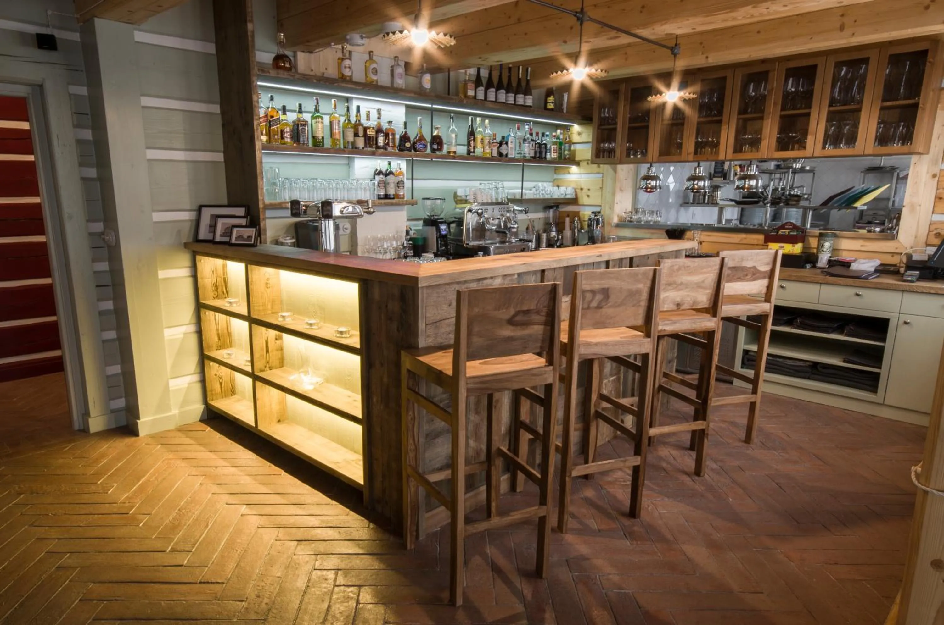 Lounge or bar in Hotel Bouda Helena