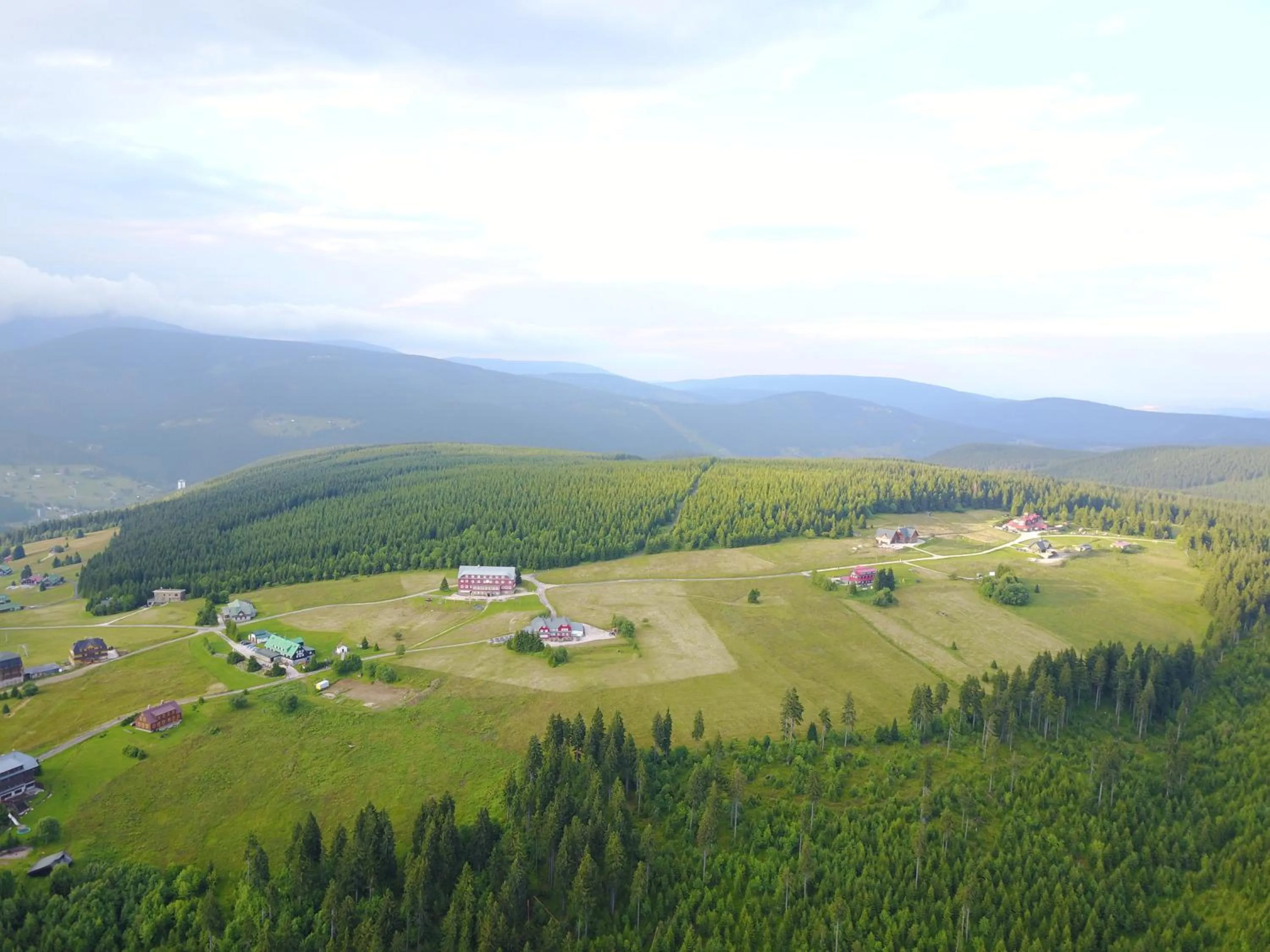 Bird's eye view in Hotel Bouda Helena