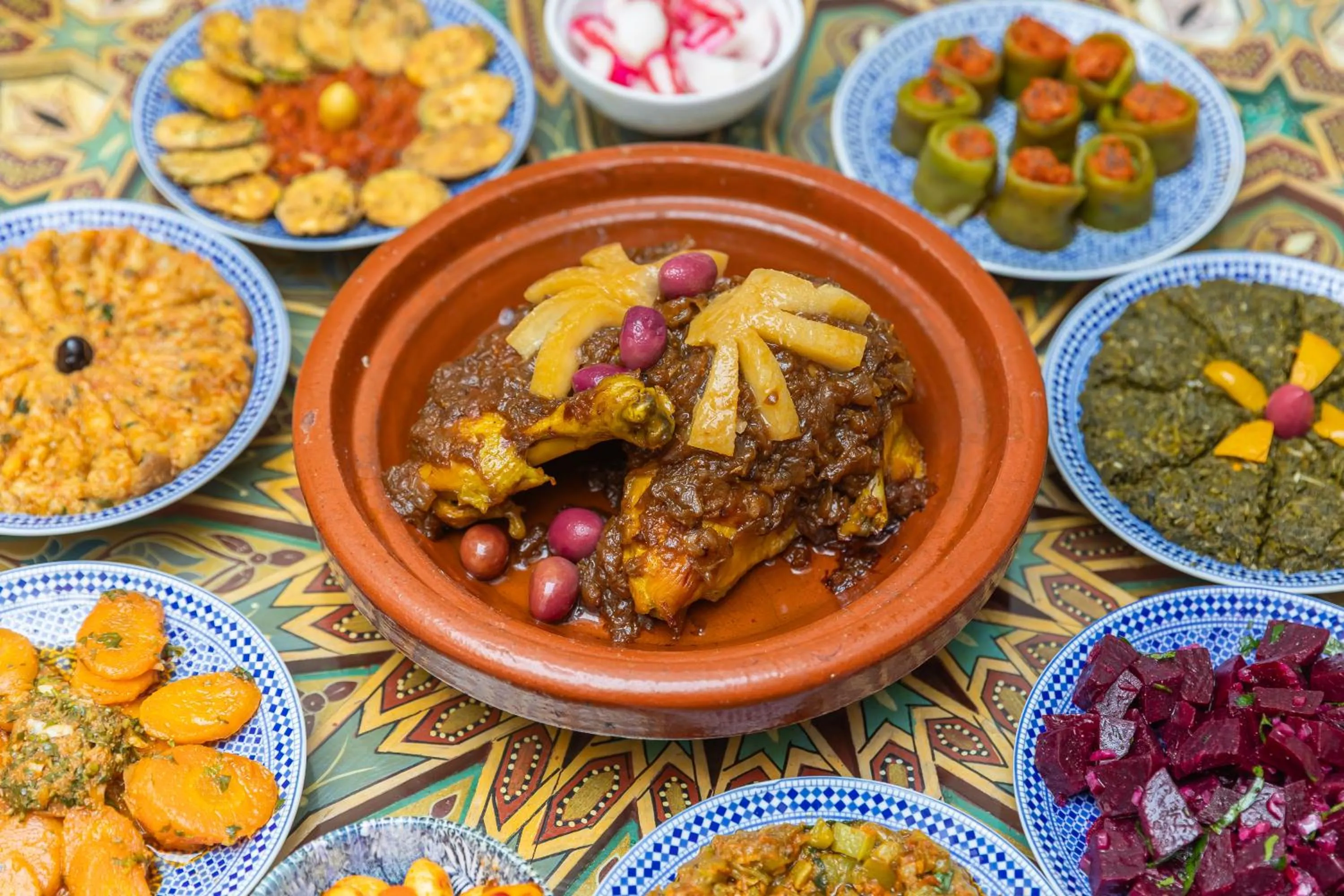 Restaurant/places to eat in Riad Ghita