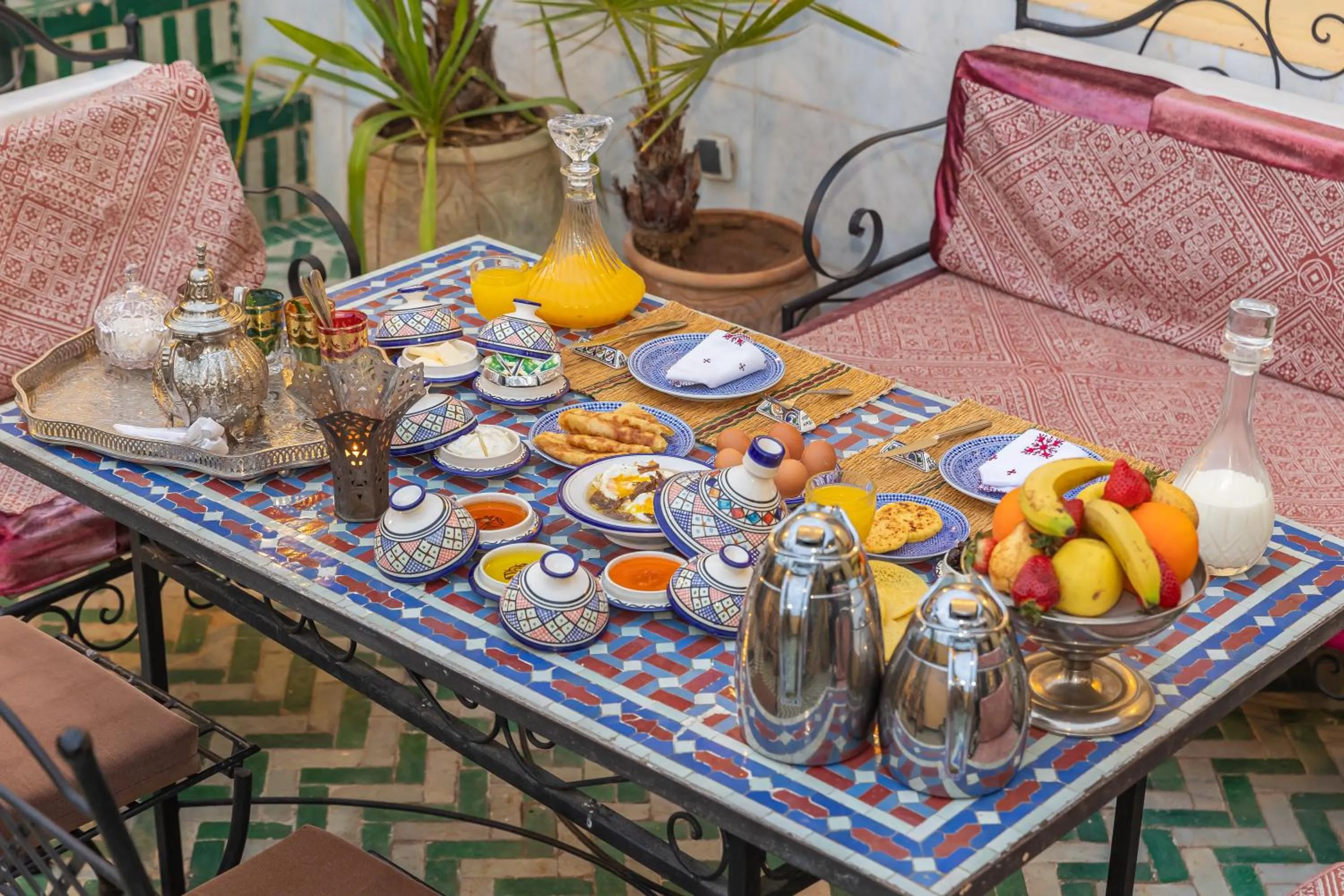 Breakfast in Riad Ghita
