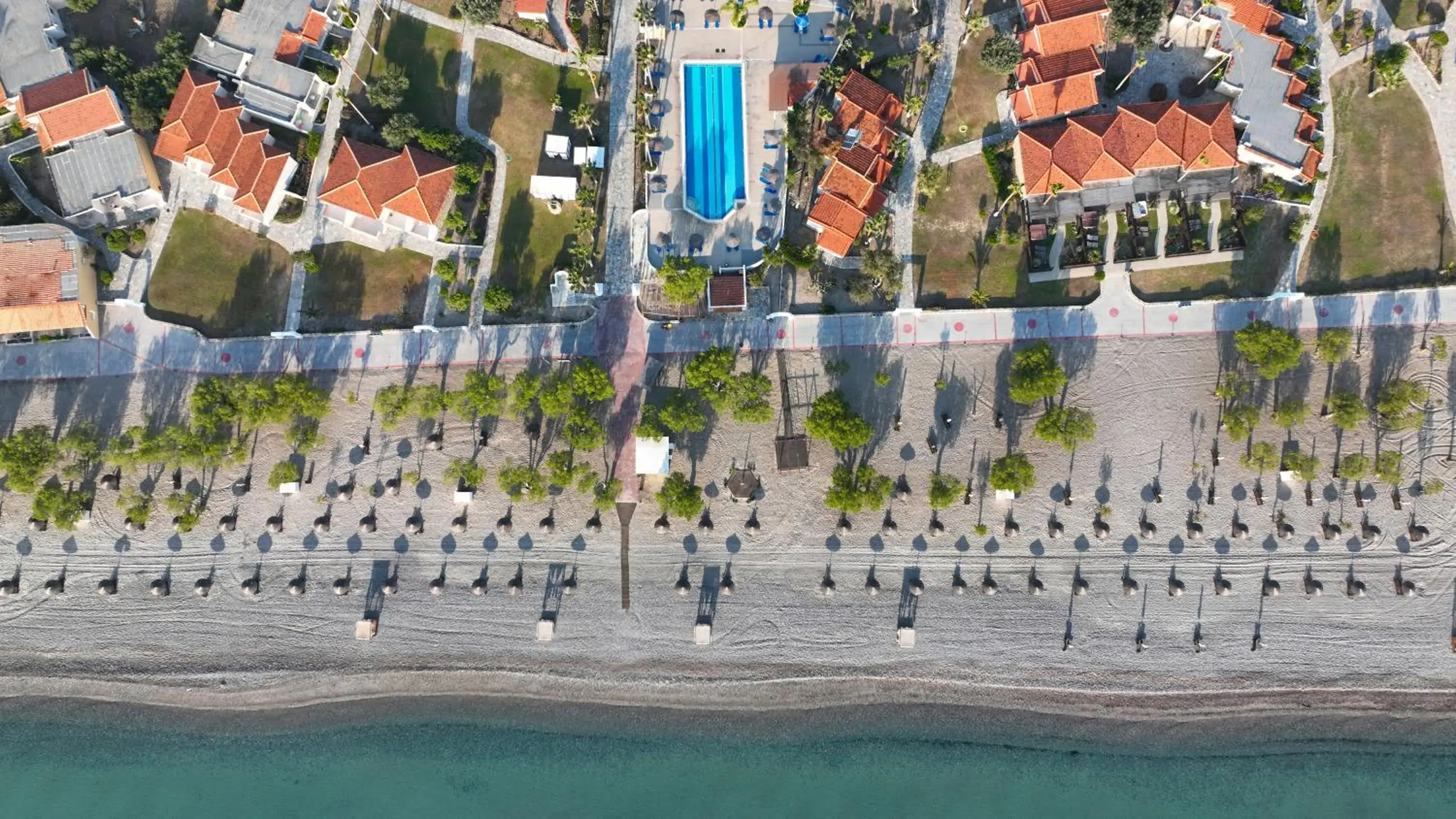 Bird's eye view in Atlantis Hotel Bird's eye view in Atlantis Hotel