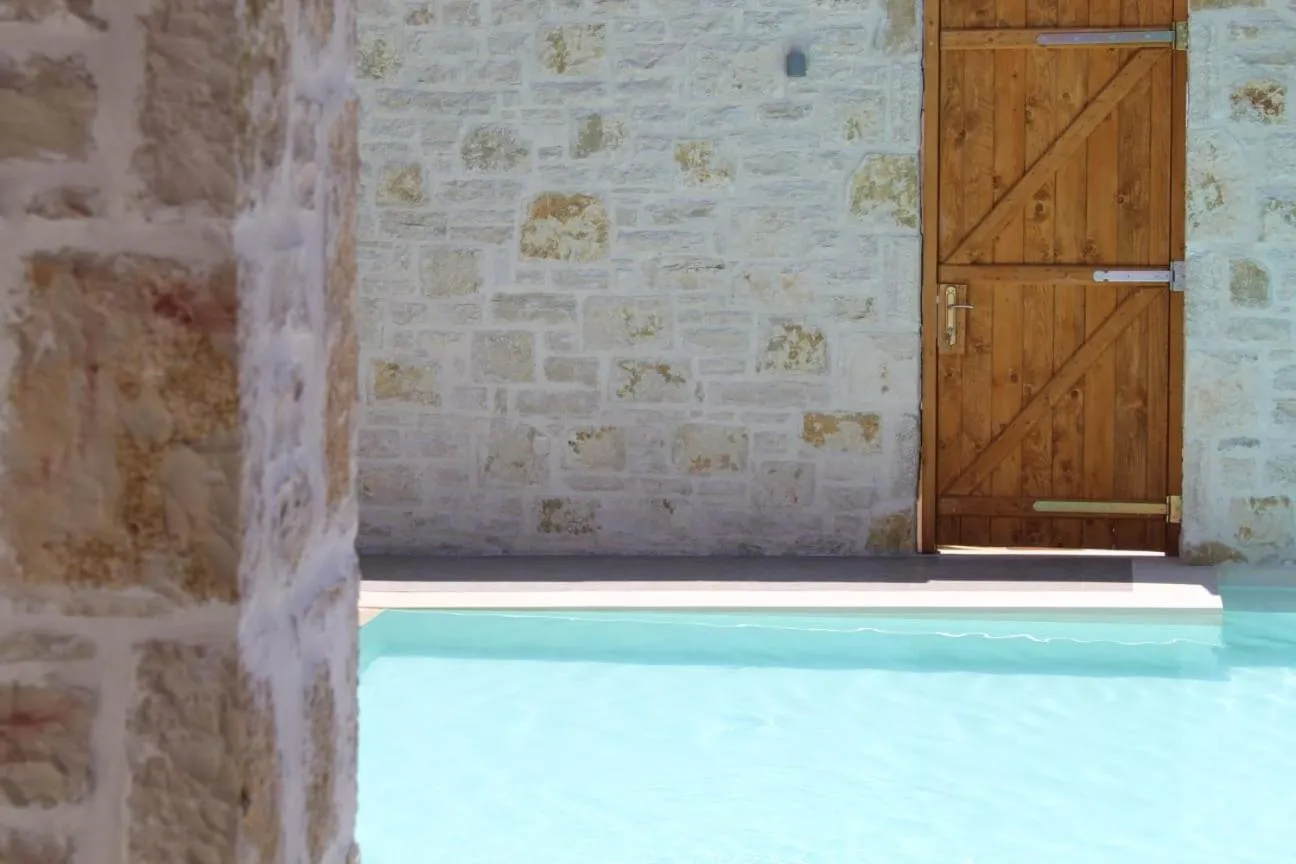 Pool view in Argileos