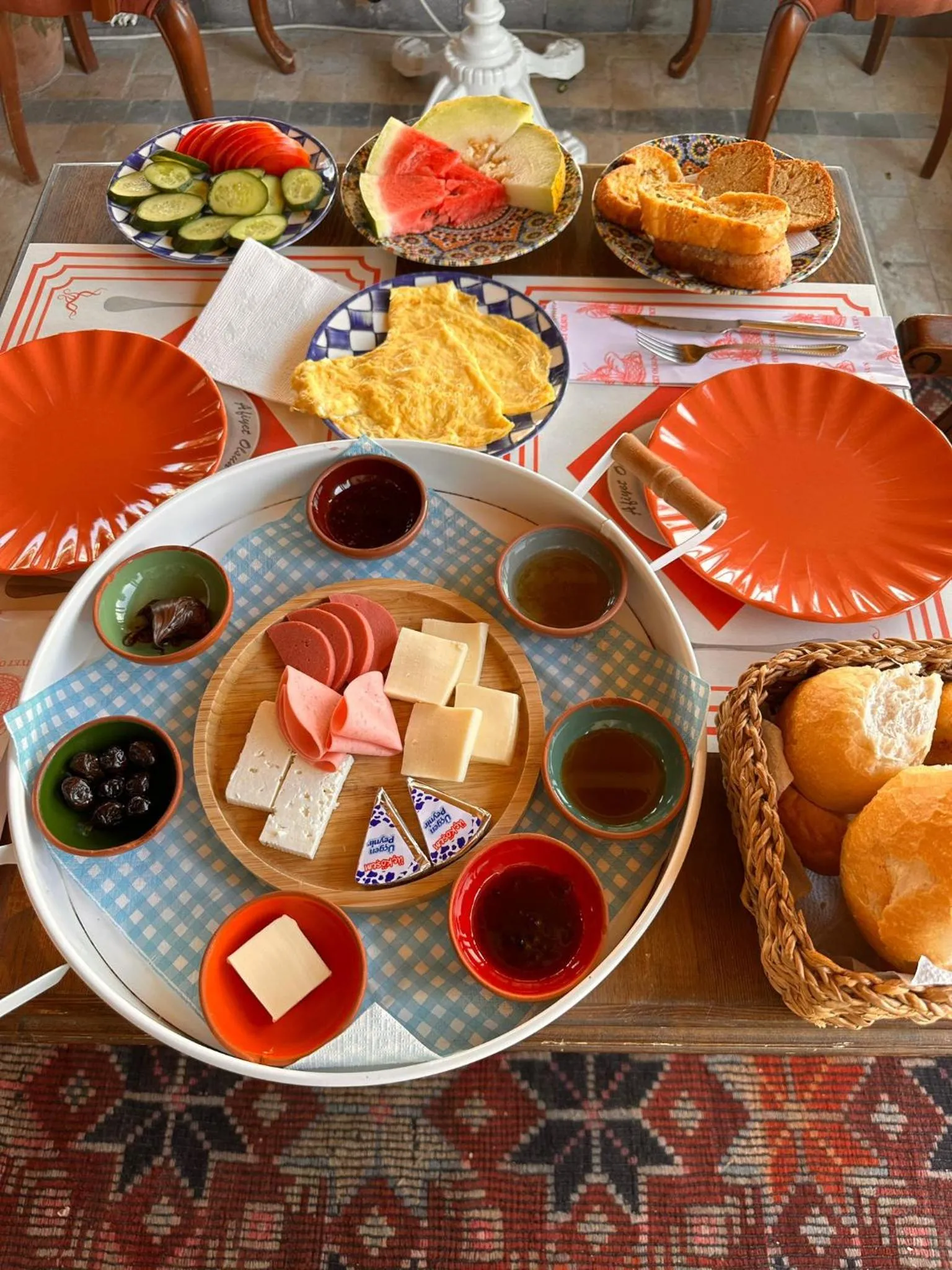 Breakfast in Mirzade Konak Hotel