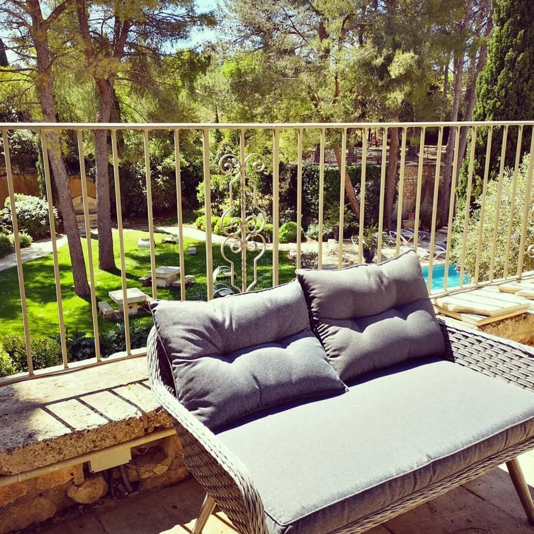 Garden in Hôtel Belesso