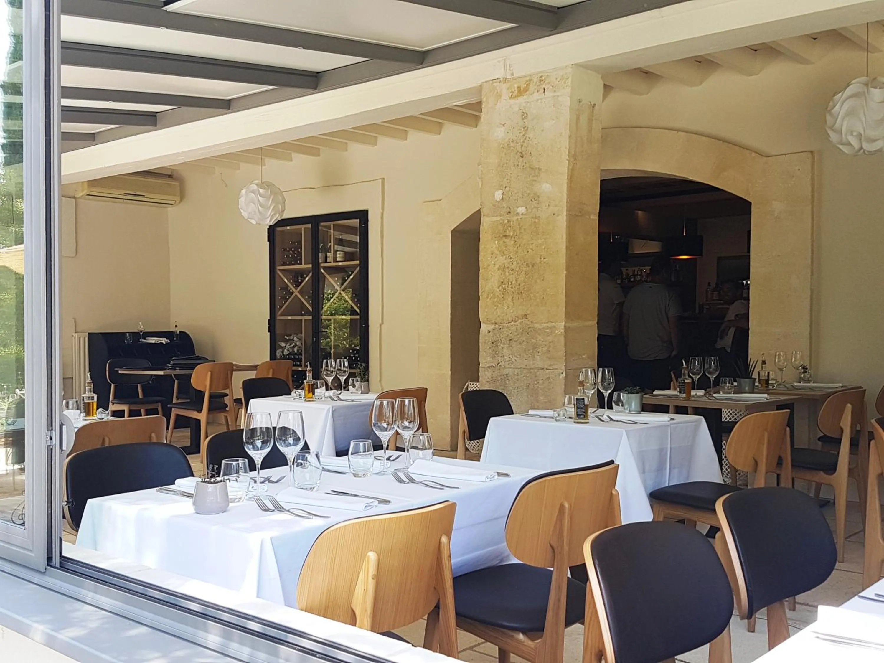 Restaurant/places to eat in Hôtel Belesso