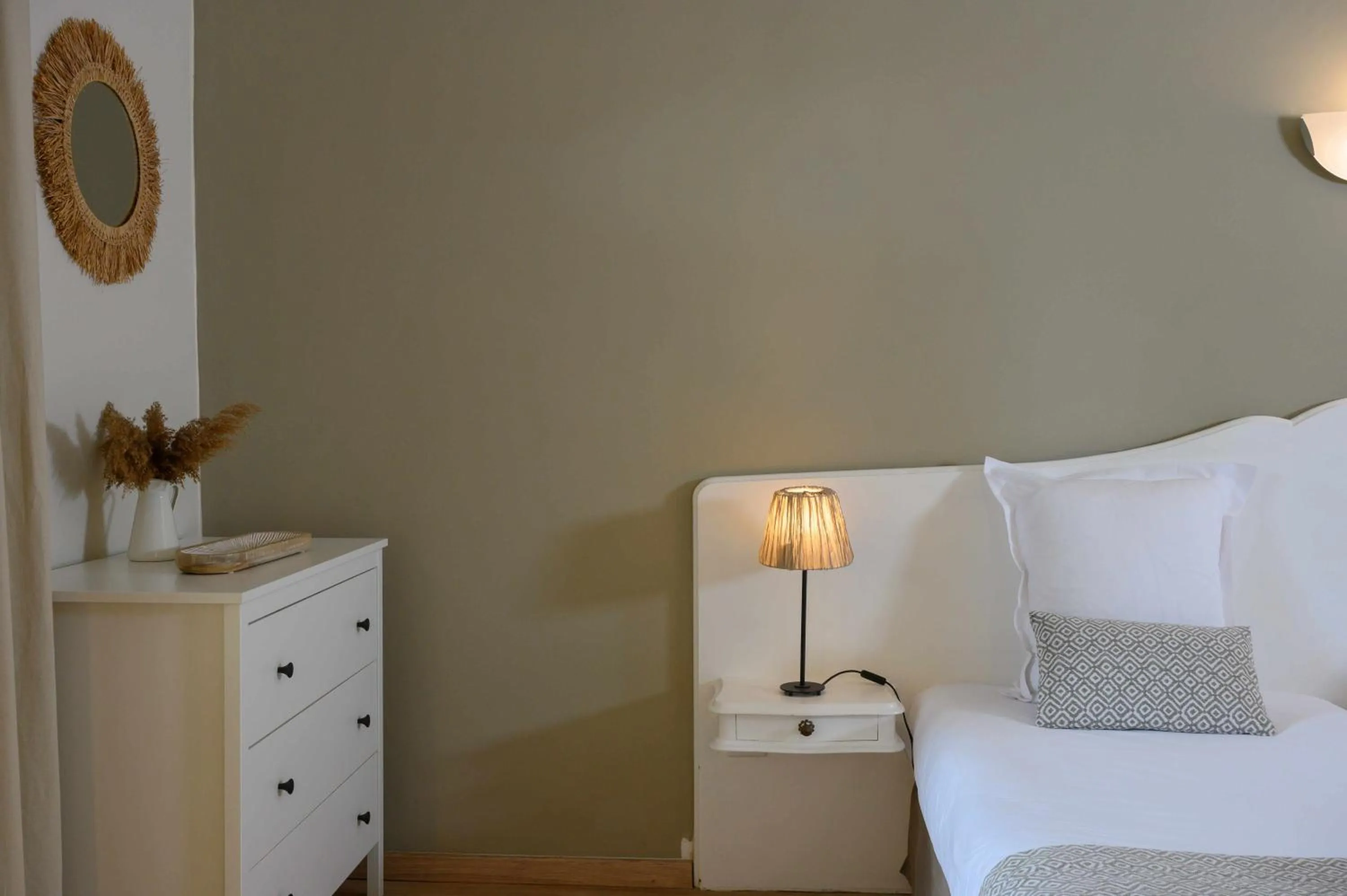 Bed in Hôtel Belesso