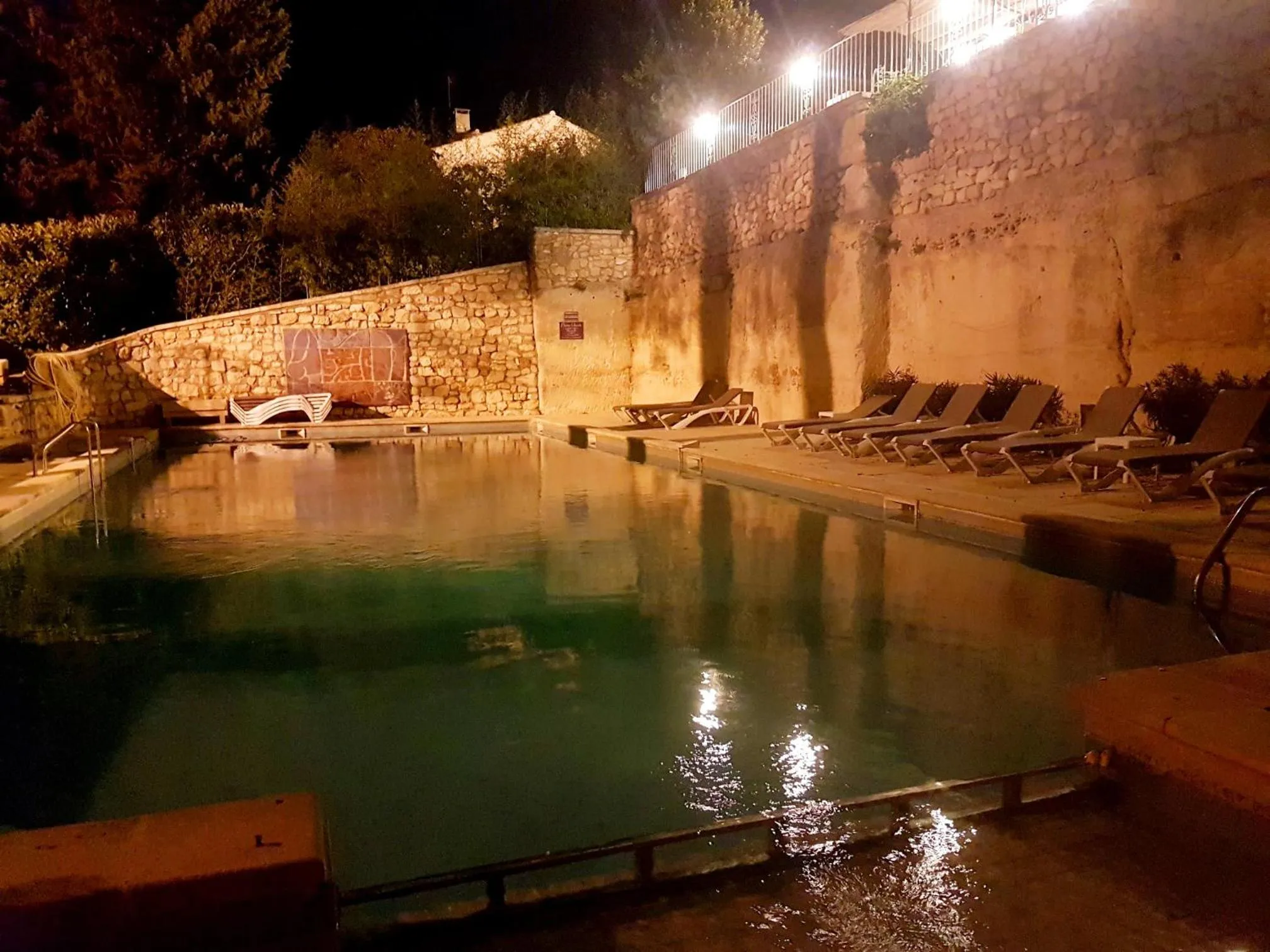 Patio in Hôtel Belesso