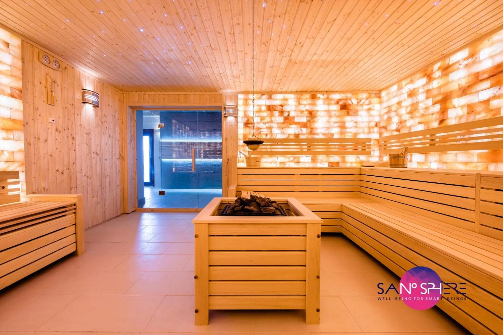 Sauna in Hotel Mara