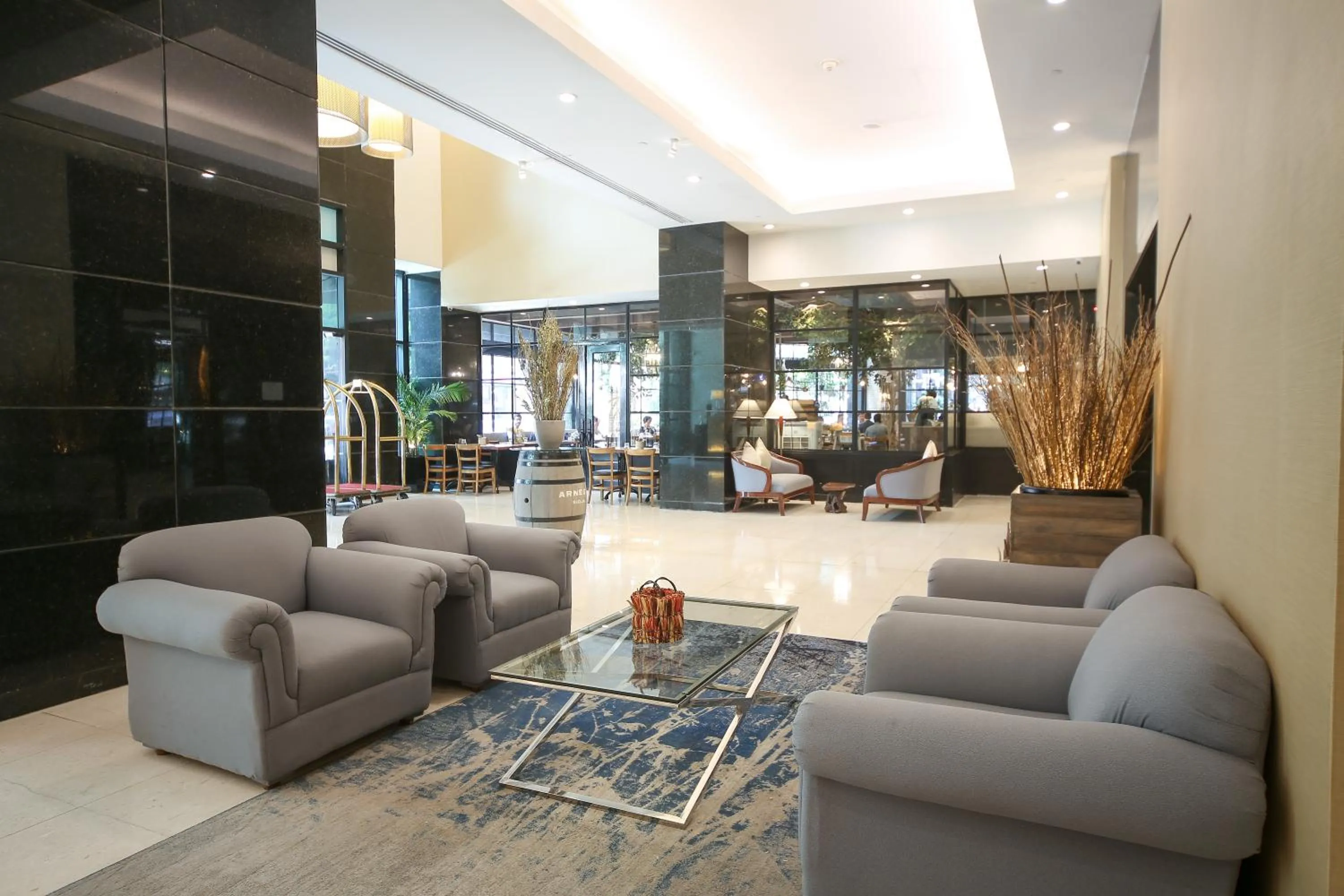 Lobby or reception in Infinity Tower Suites