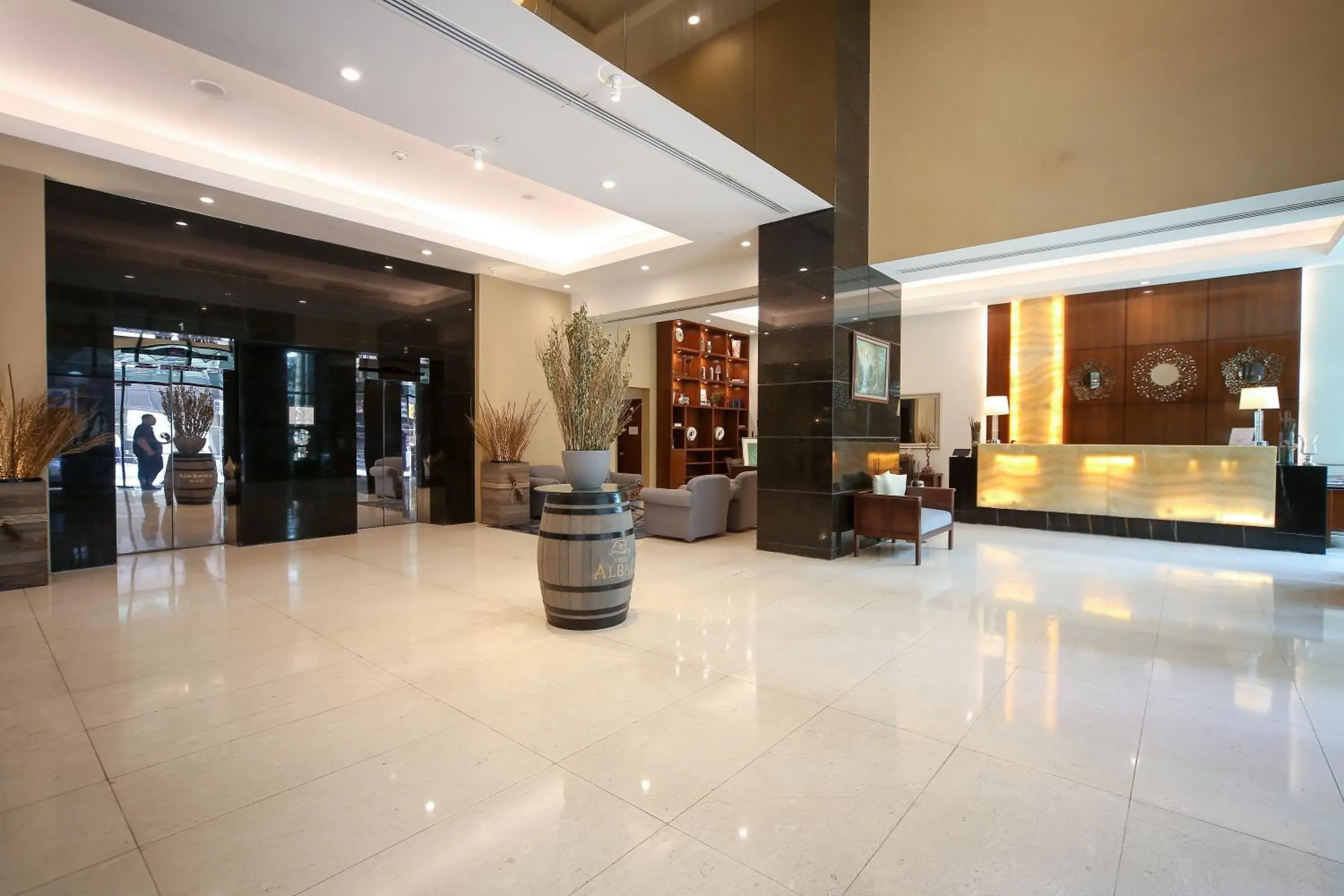 Lobby or reception in Infinity Tower Suites Lobby or reception in Infinity Tower Suites