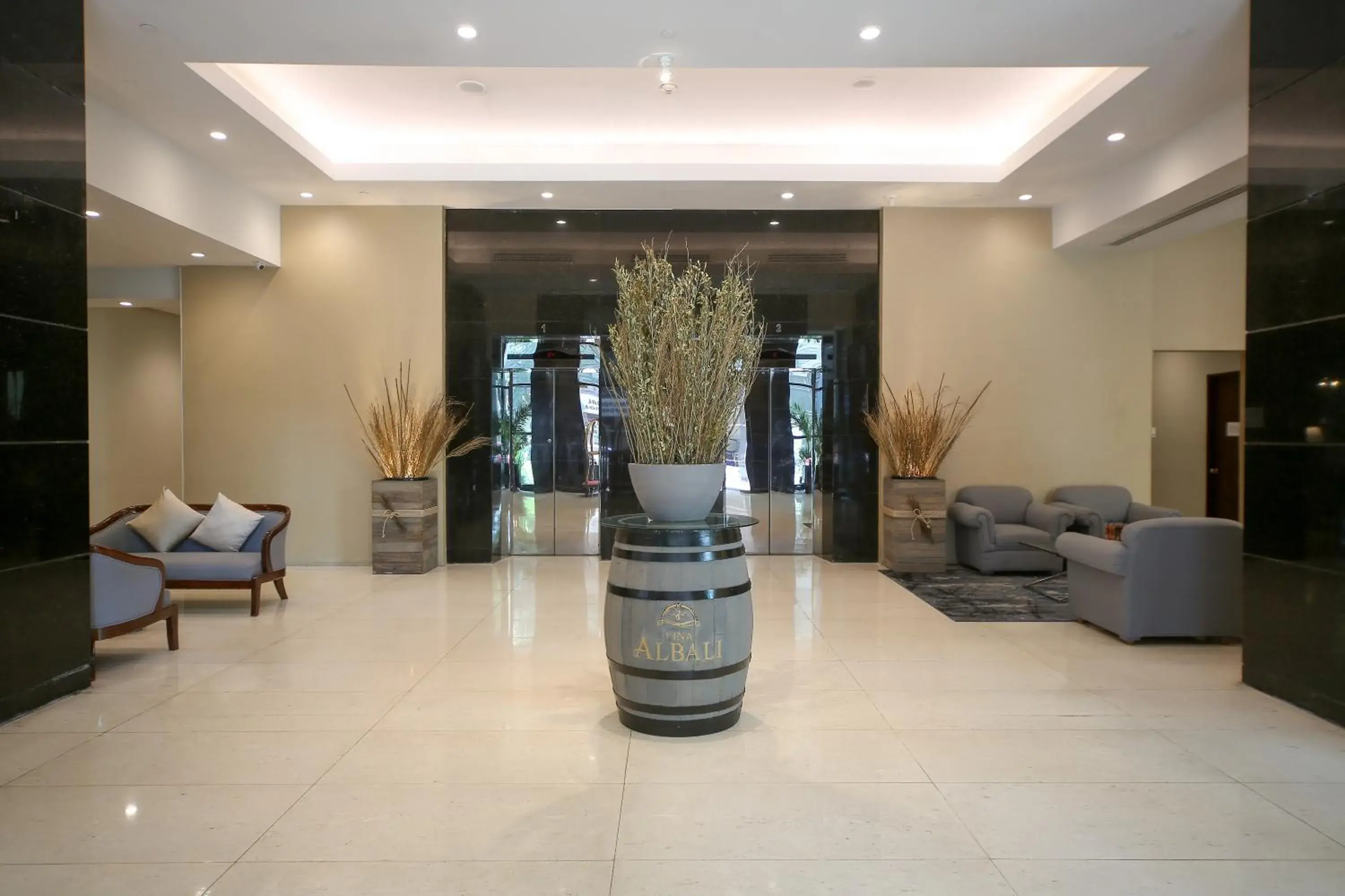 Lobby or reception in Infinity Tower Suites Lobby or reception in Infinity Tower Suites