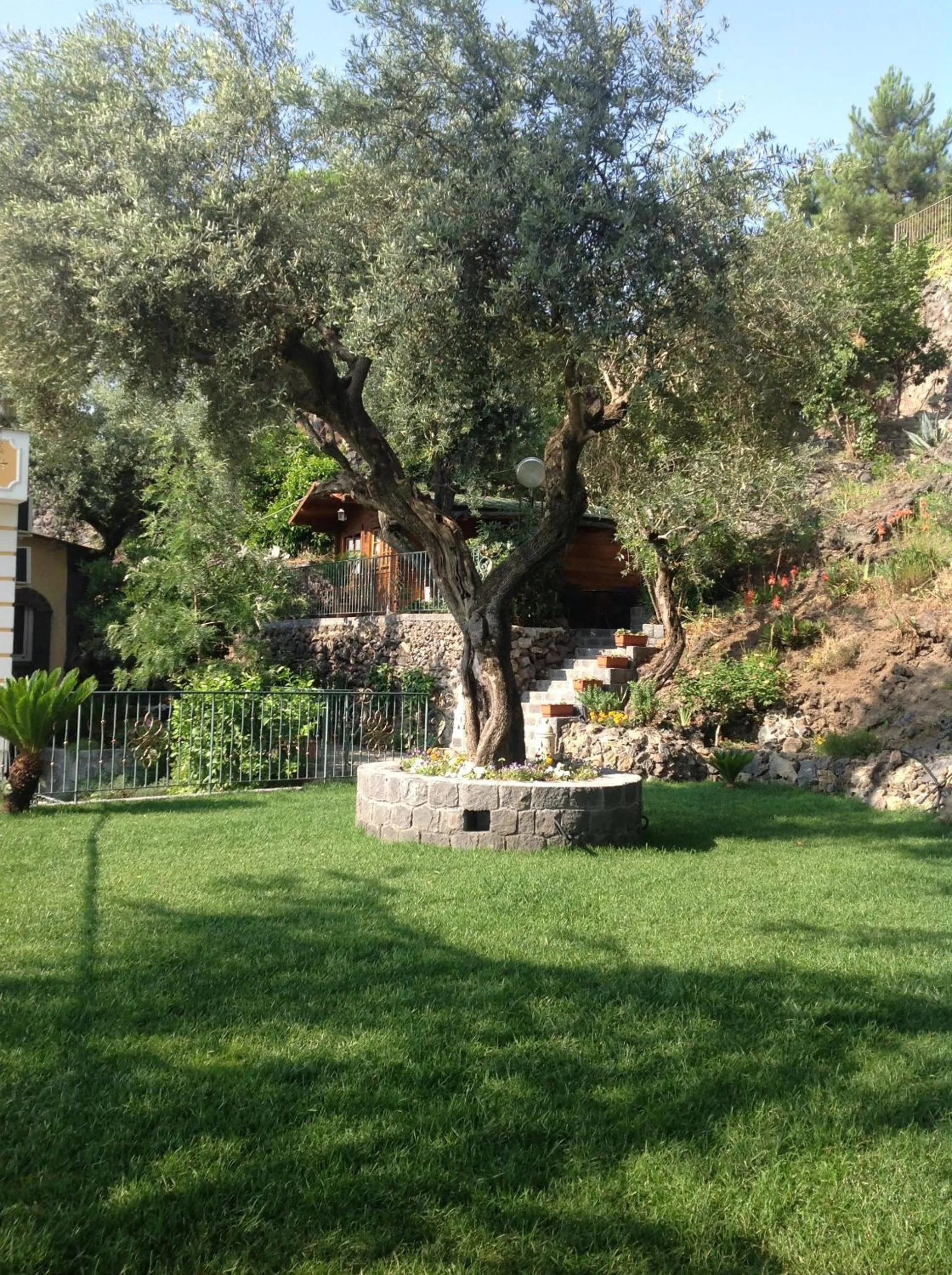 Garden in La Dimora Le Fumarole B&B