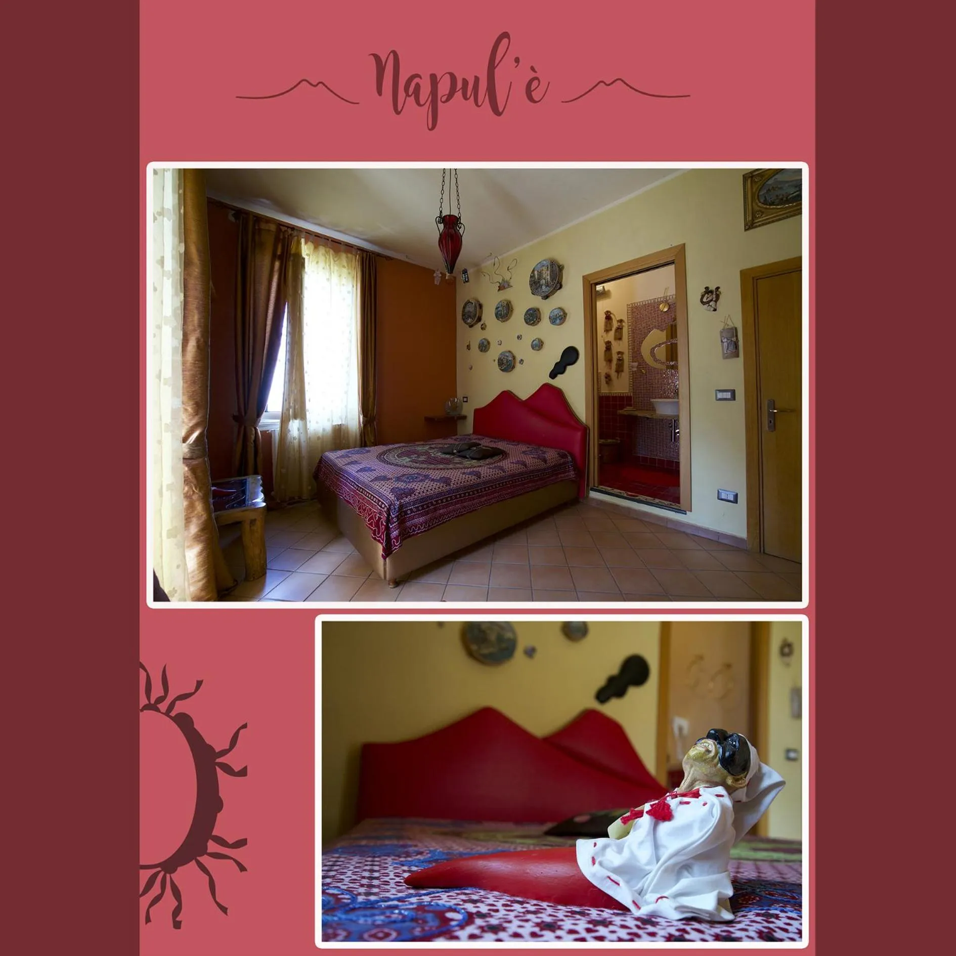 Bed in La Dimora Le Fumarole B&B