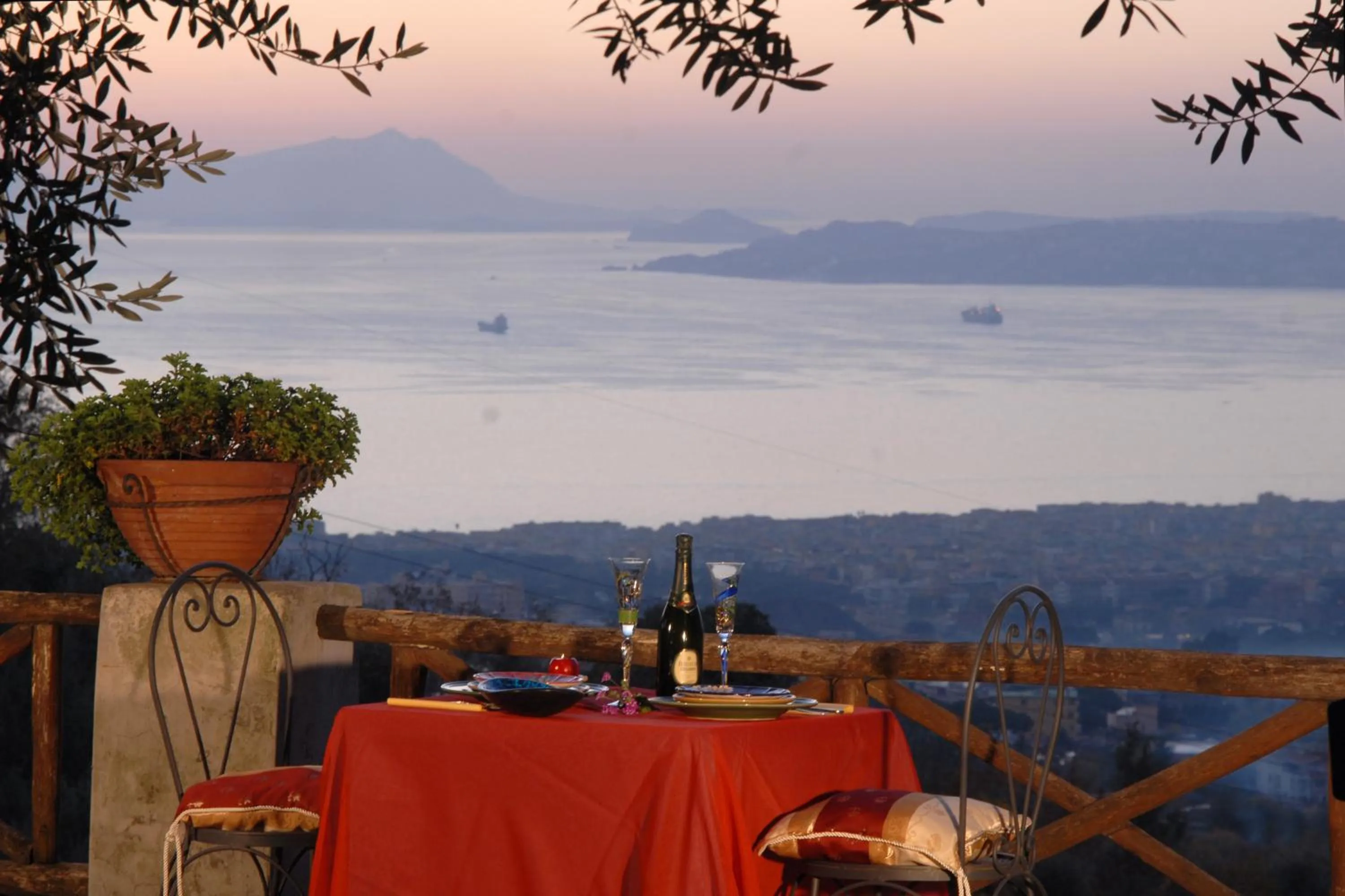 Balcony/Terrace in La Dimora Le Fumarole B&B