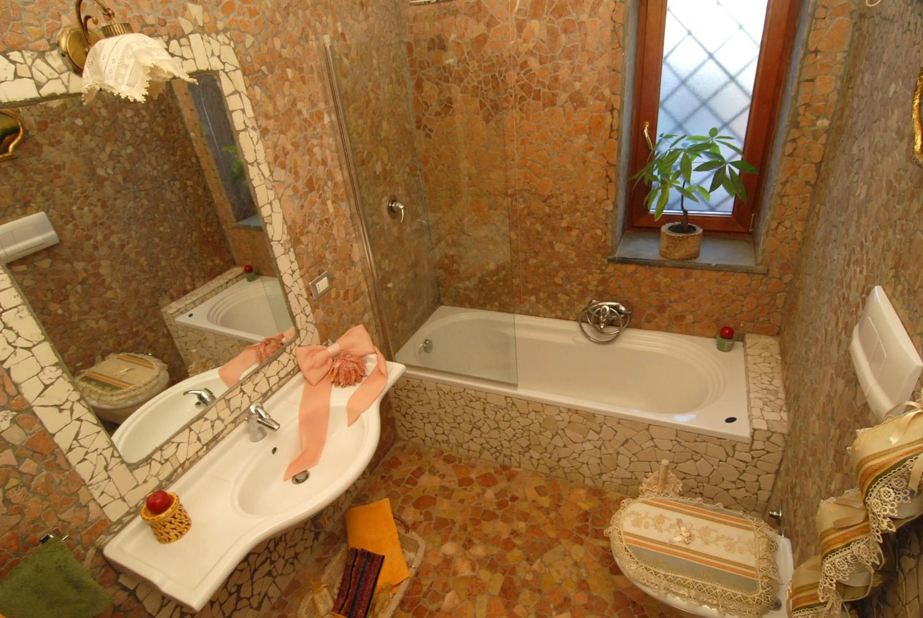 Bathroom in La Dimora Le Fumarole B&B