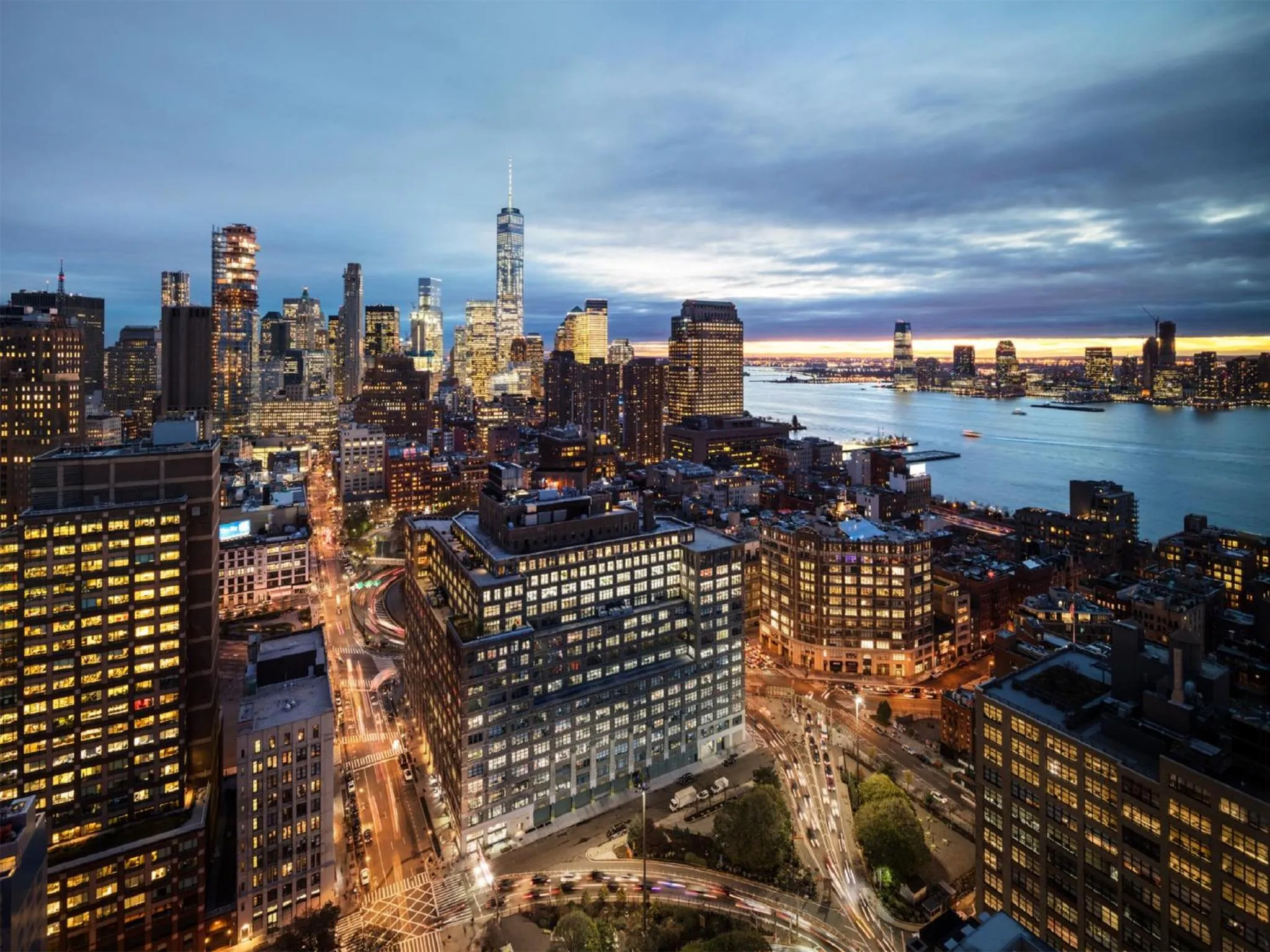 City view in The Dominick Hotel