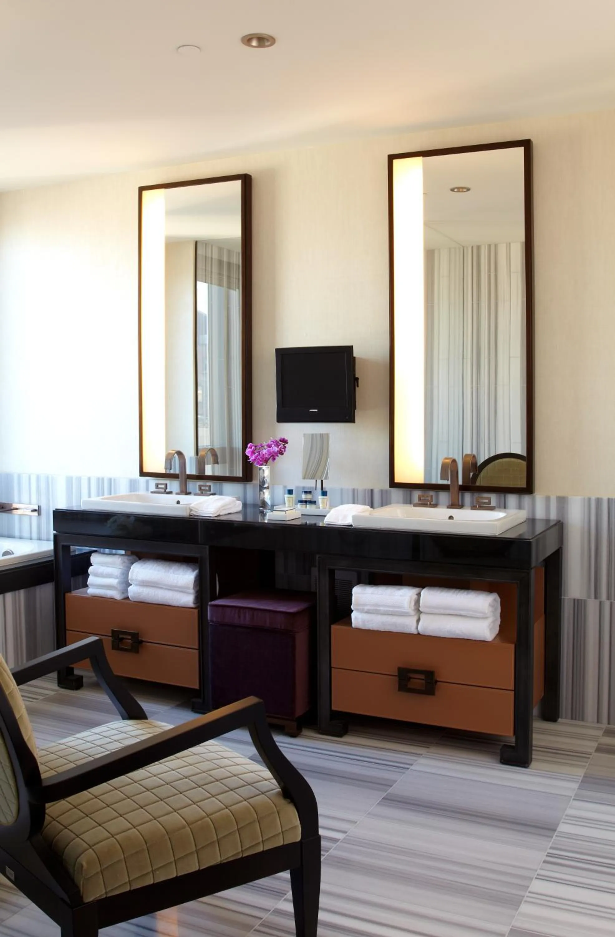 Bathroom in The Dominick Hotel