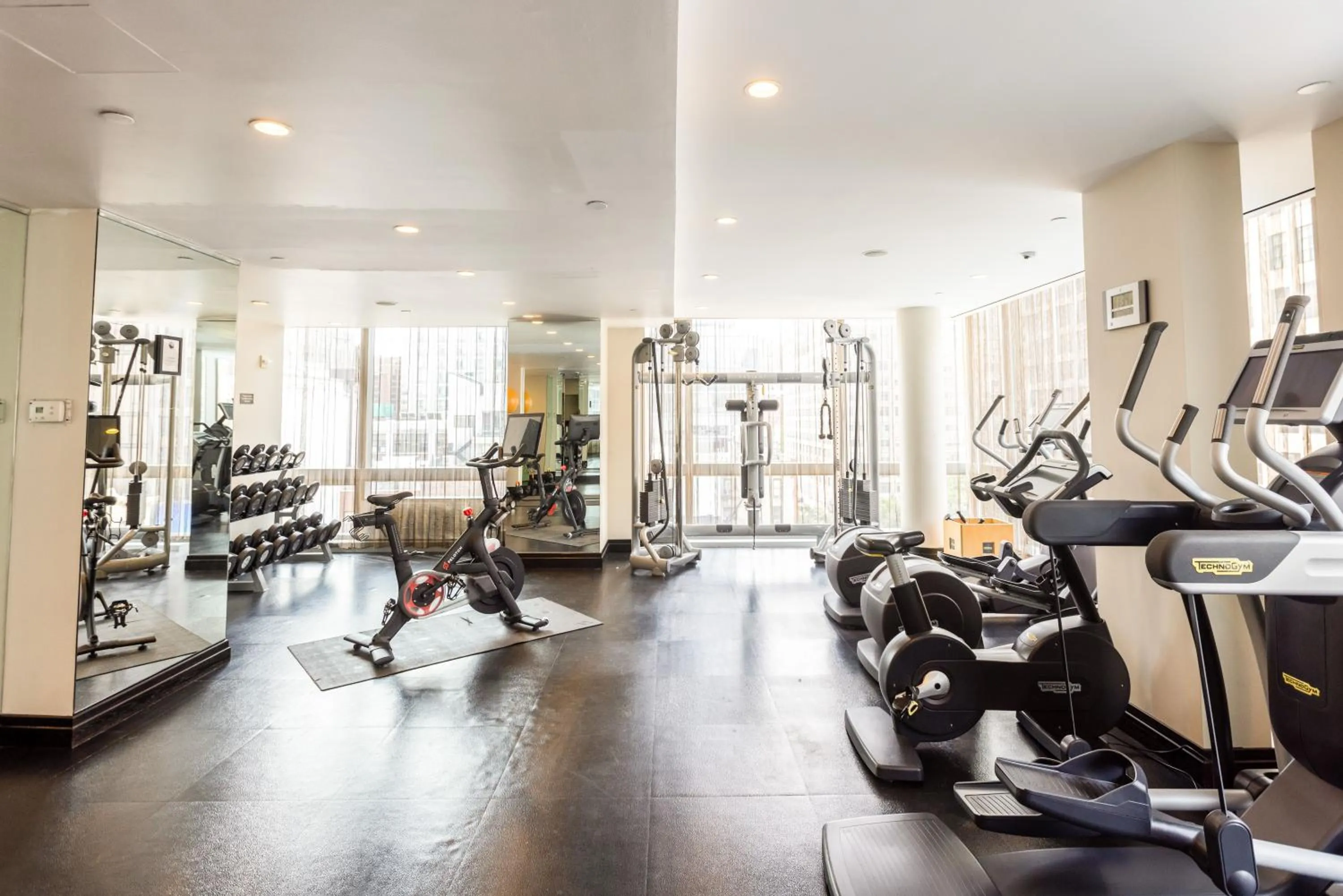 Fitness centre/facilities in The Dominick Hotel