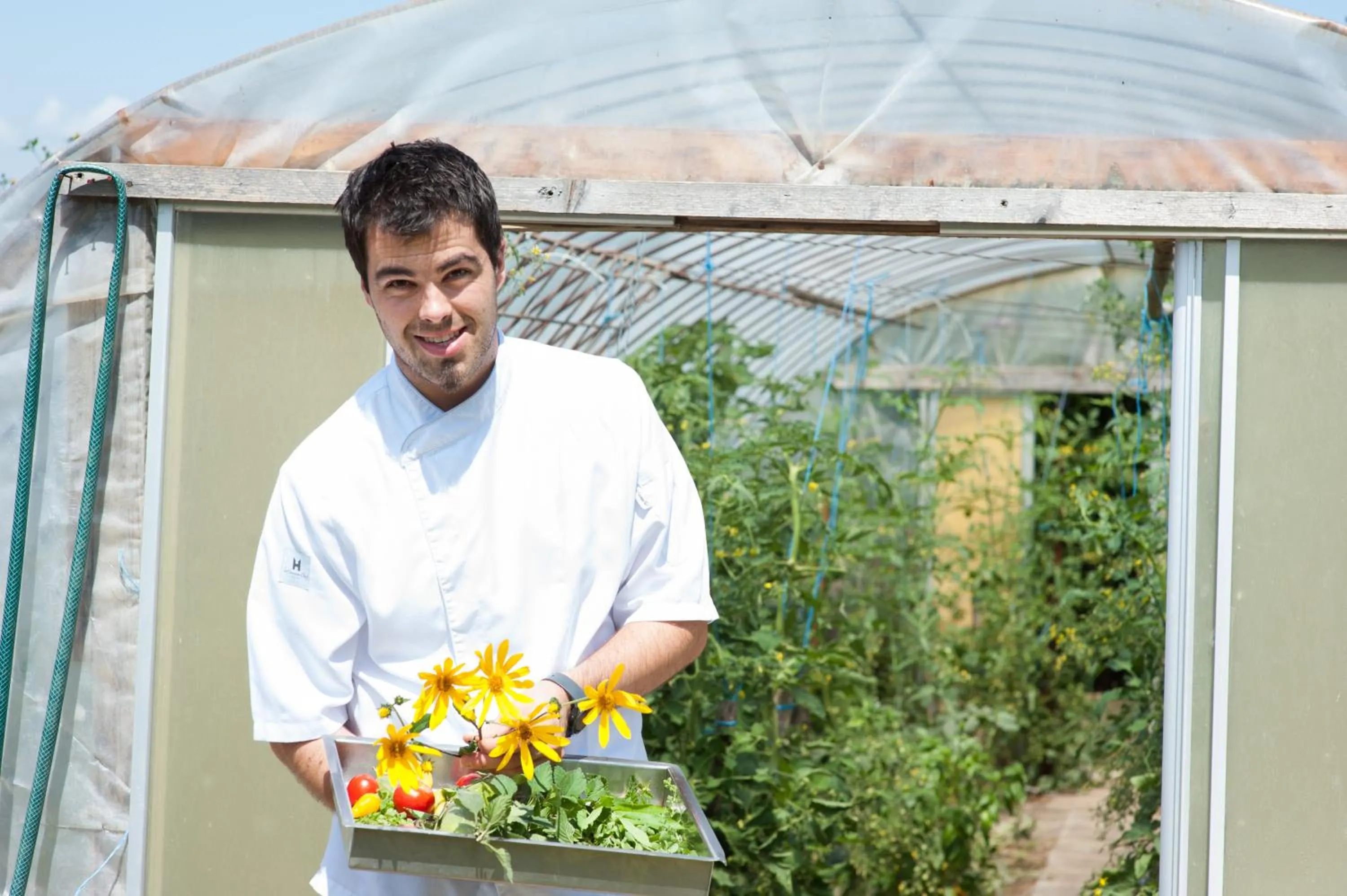 Garden in Kupfer-Dachl