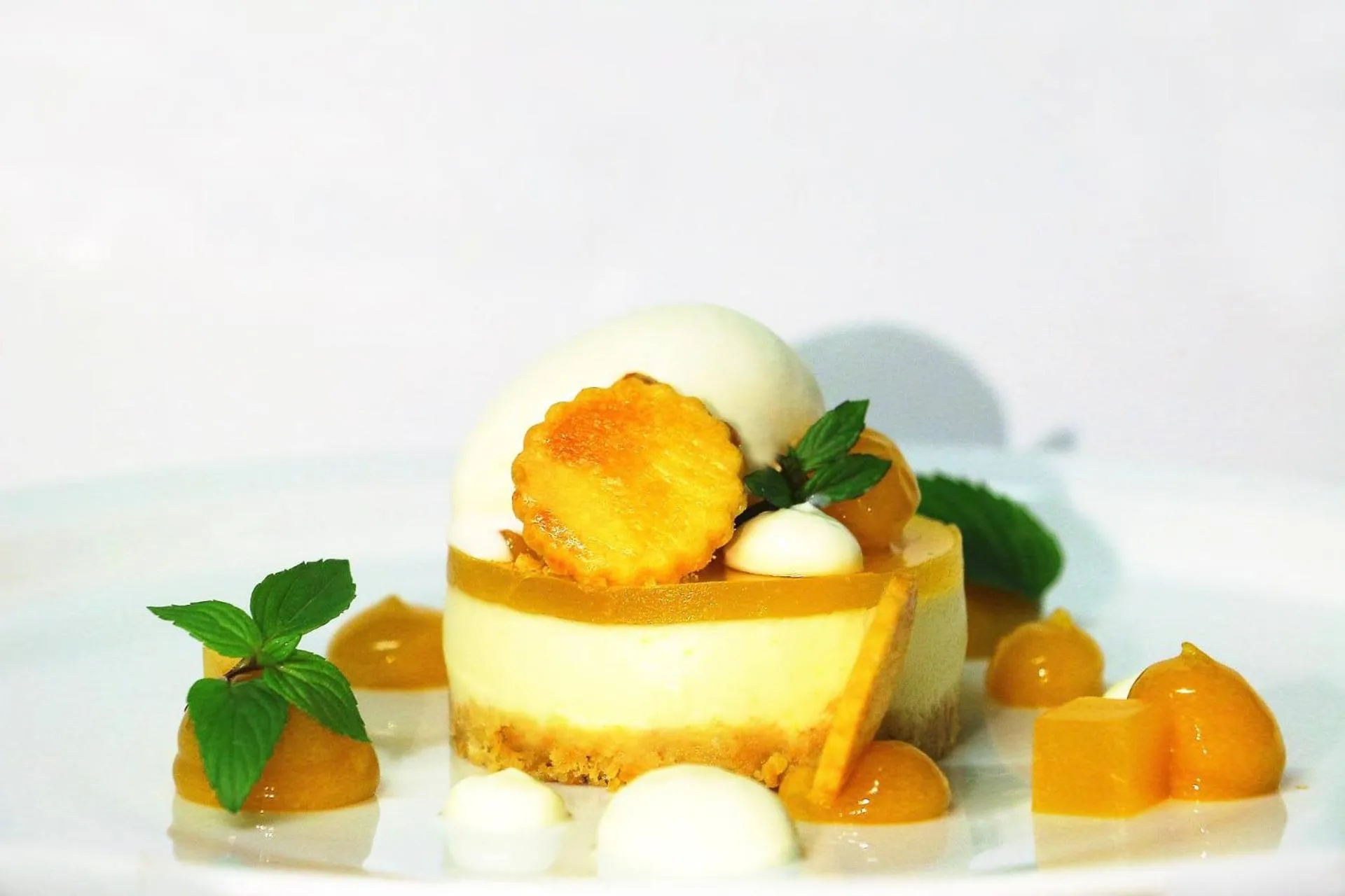 Food close-up in Kupfer-Dachl