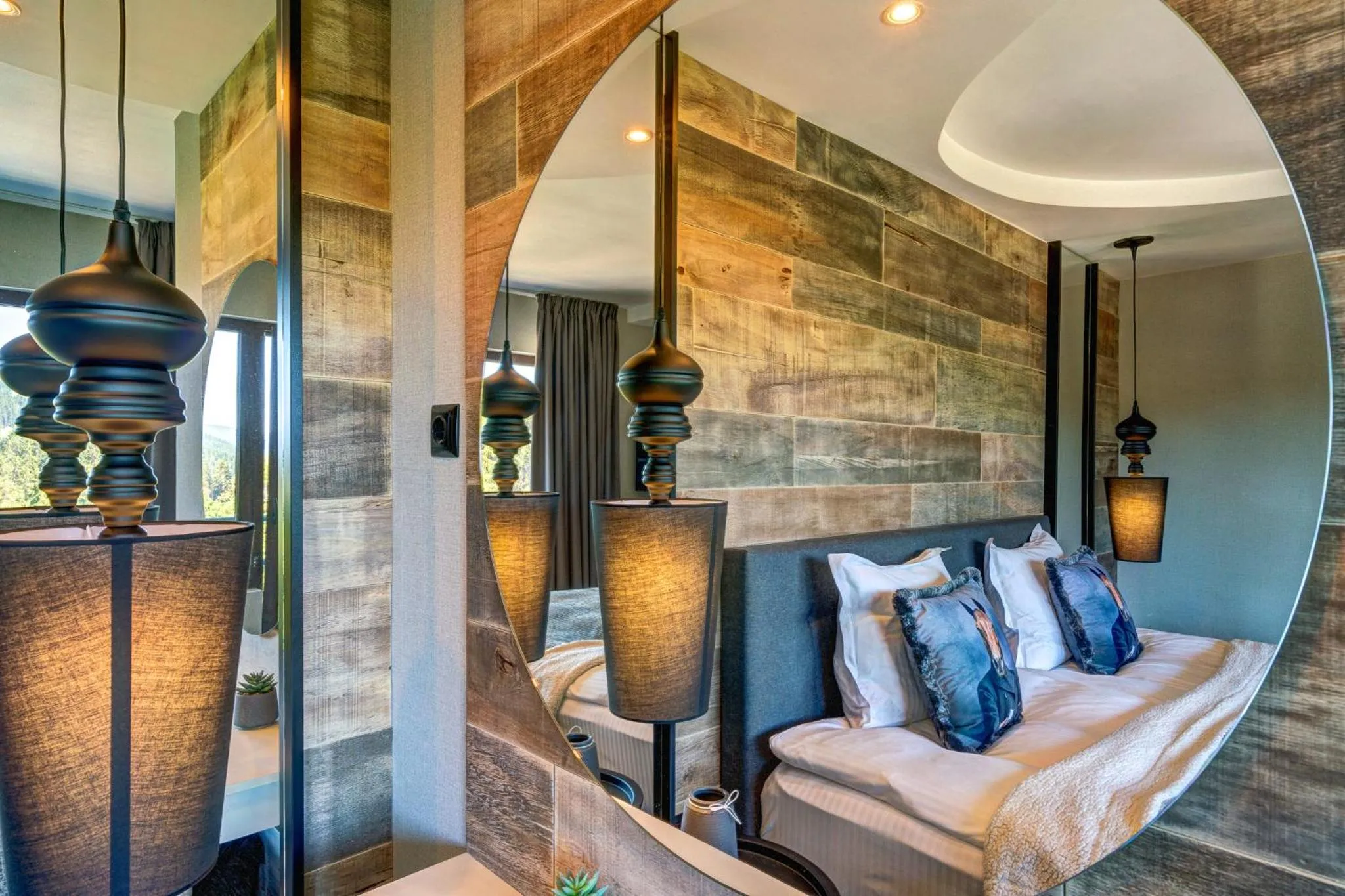 Bed in Grand Hotel Murgavets