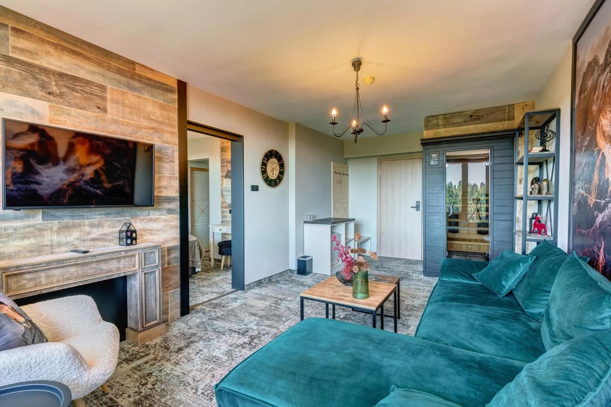 Living room in Grand Hotel Murgavets