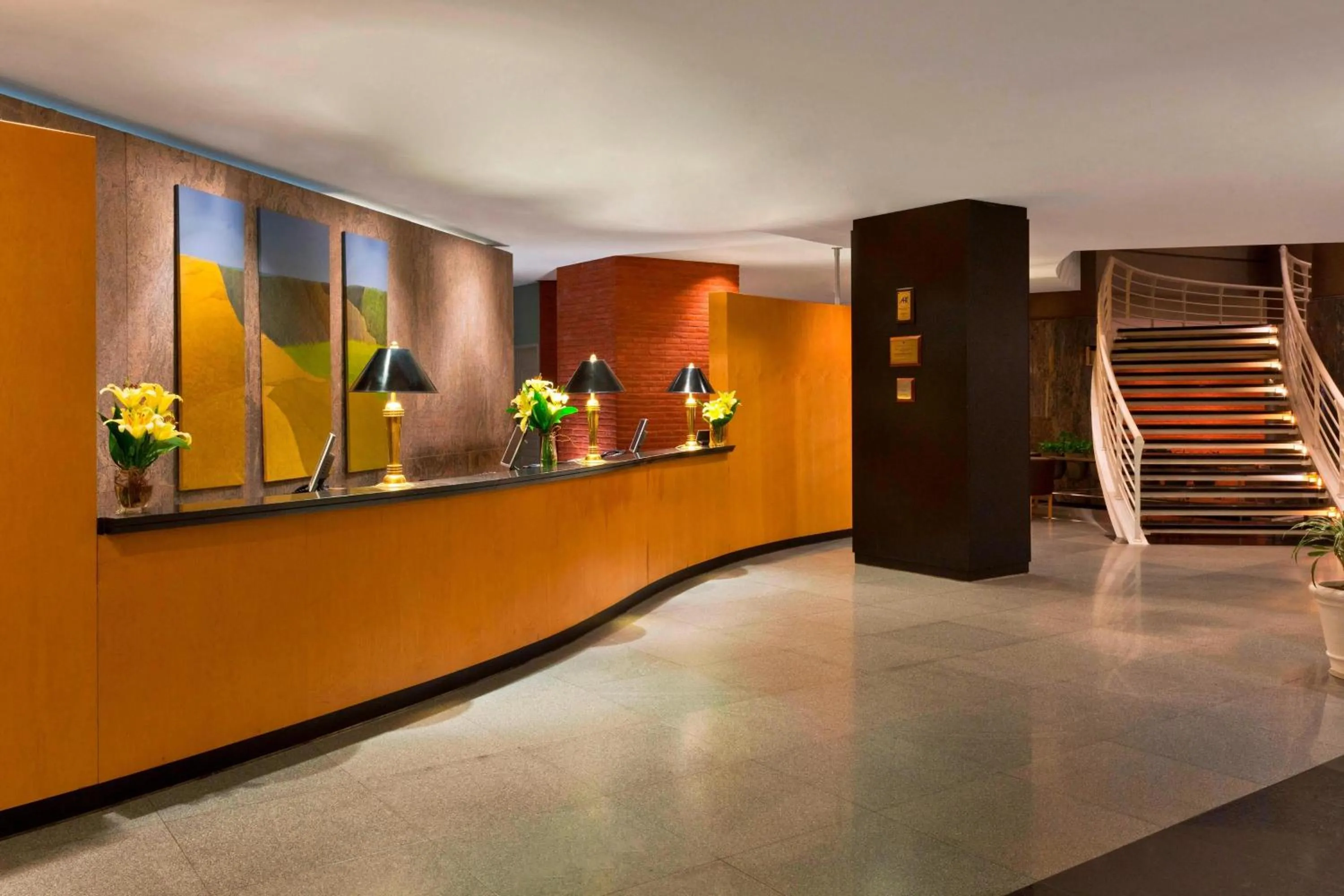 Lobby or reception in Sheraton Mar Del Plata Hotel