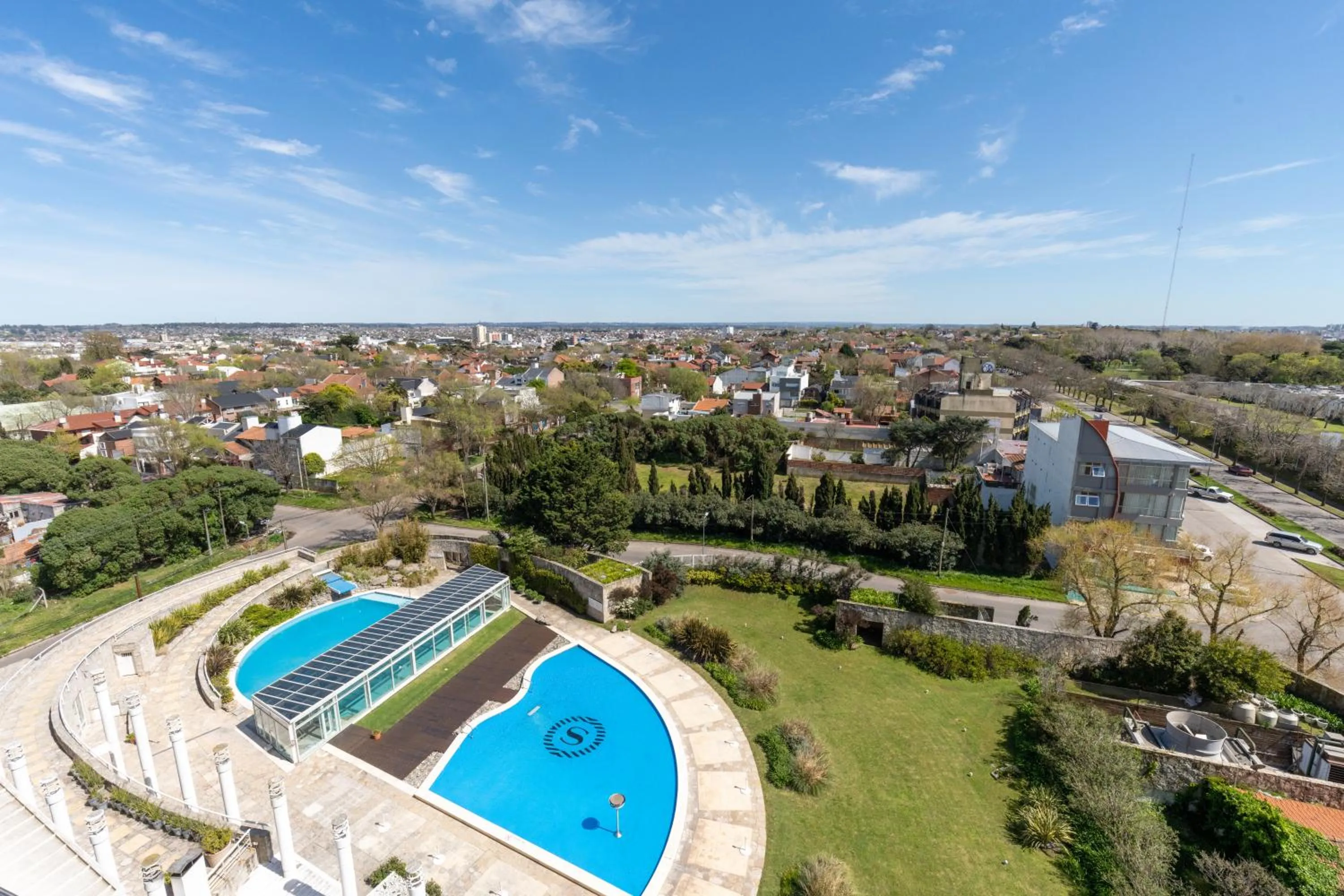 Pool view in Sheraton Mar Del Plata Hotel