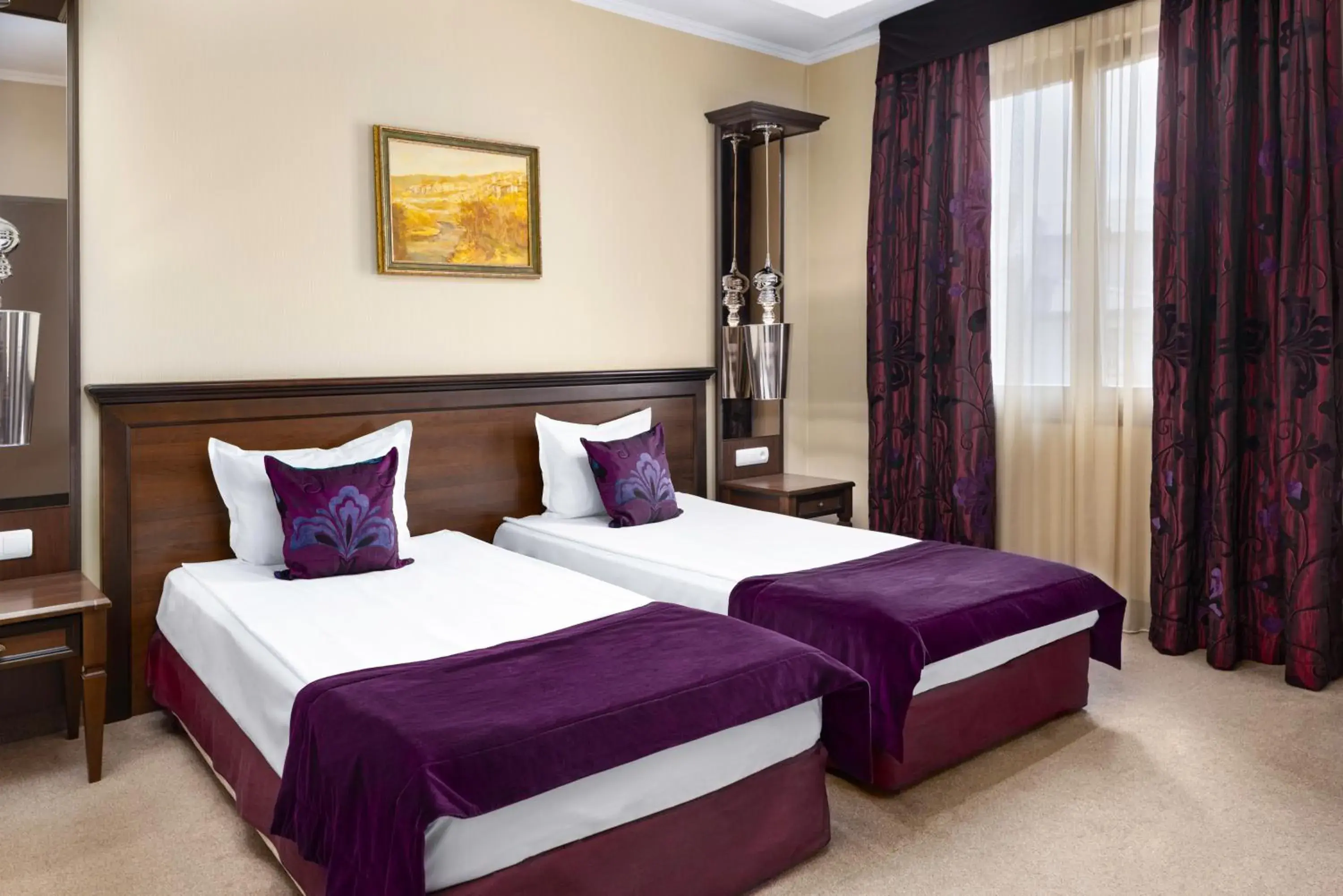 Twin Room - Free Pool Access in Yantra Grand Hotel Twin Room - Free Pool Access in Yantra Grand Hotel