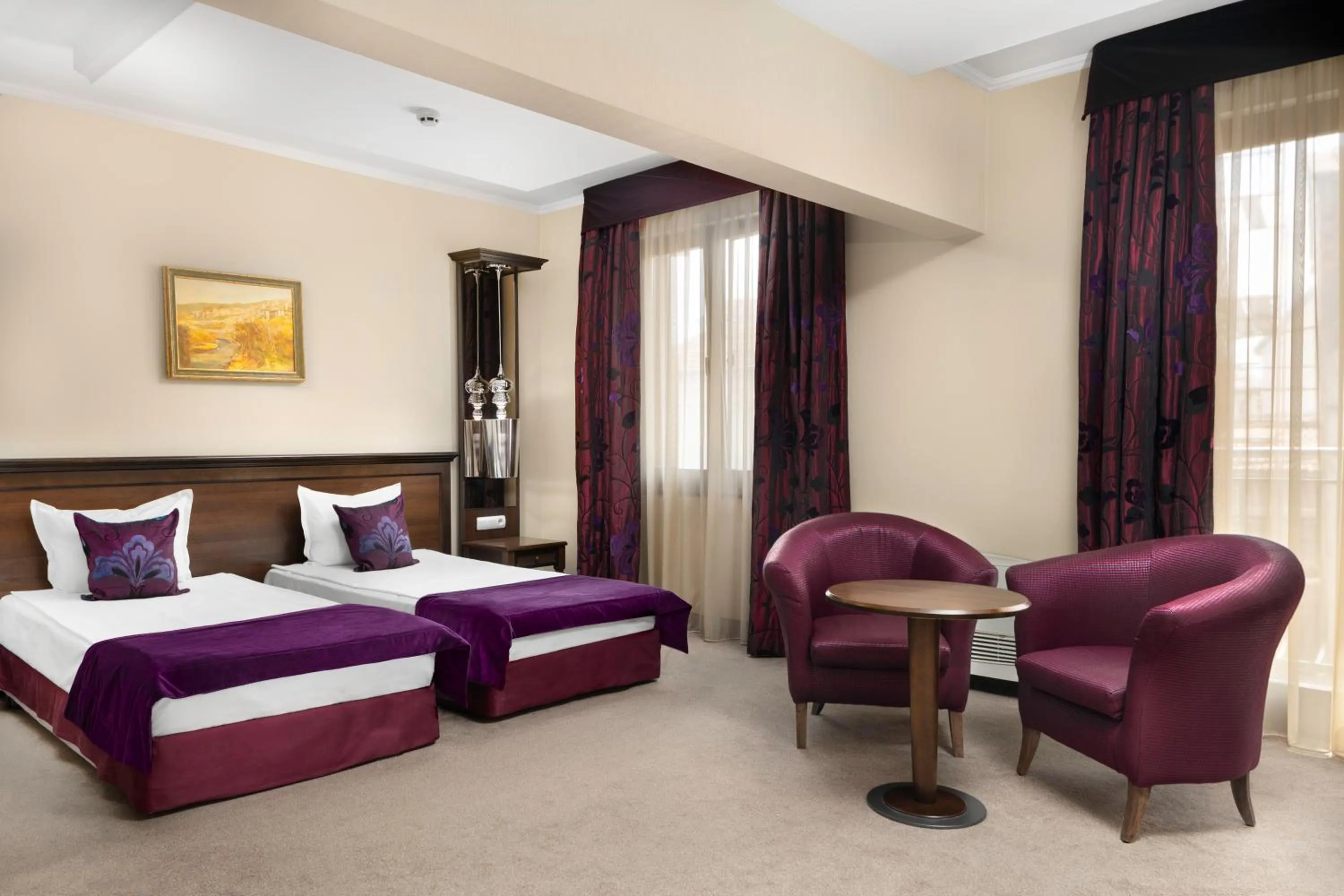 Photo of the whole room, Bed in Yantra Grand Hotel