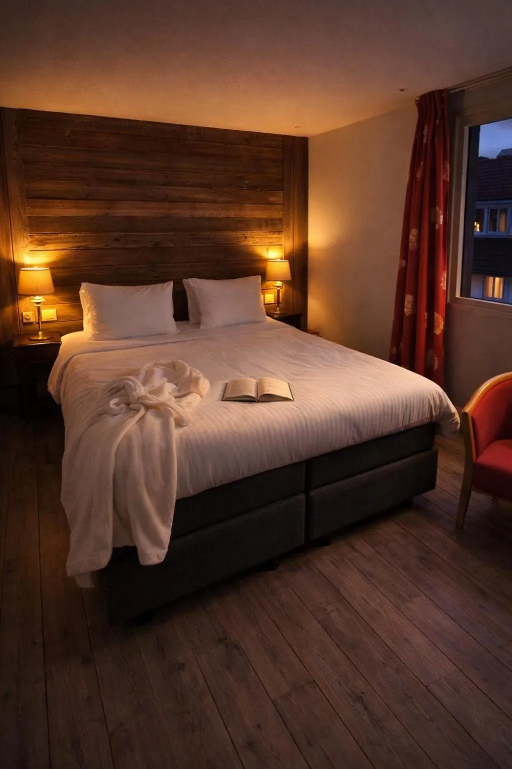 Bedroom, Bed in Paping Hotel & Spa - Rest Vonck by Flow