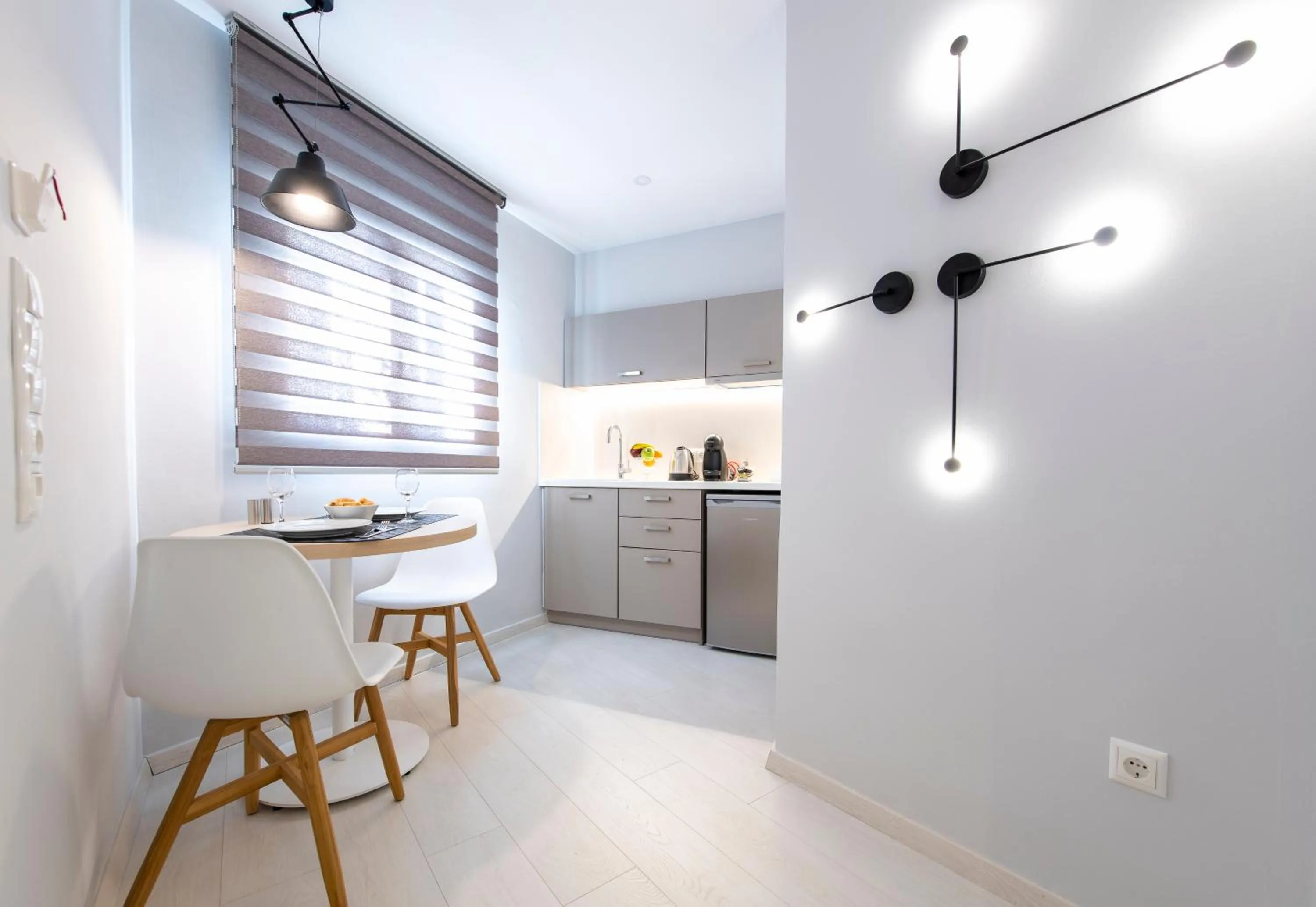 Kitchen or kitchenette in Acropolis Stay