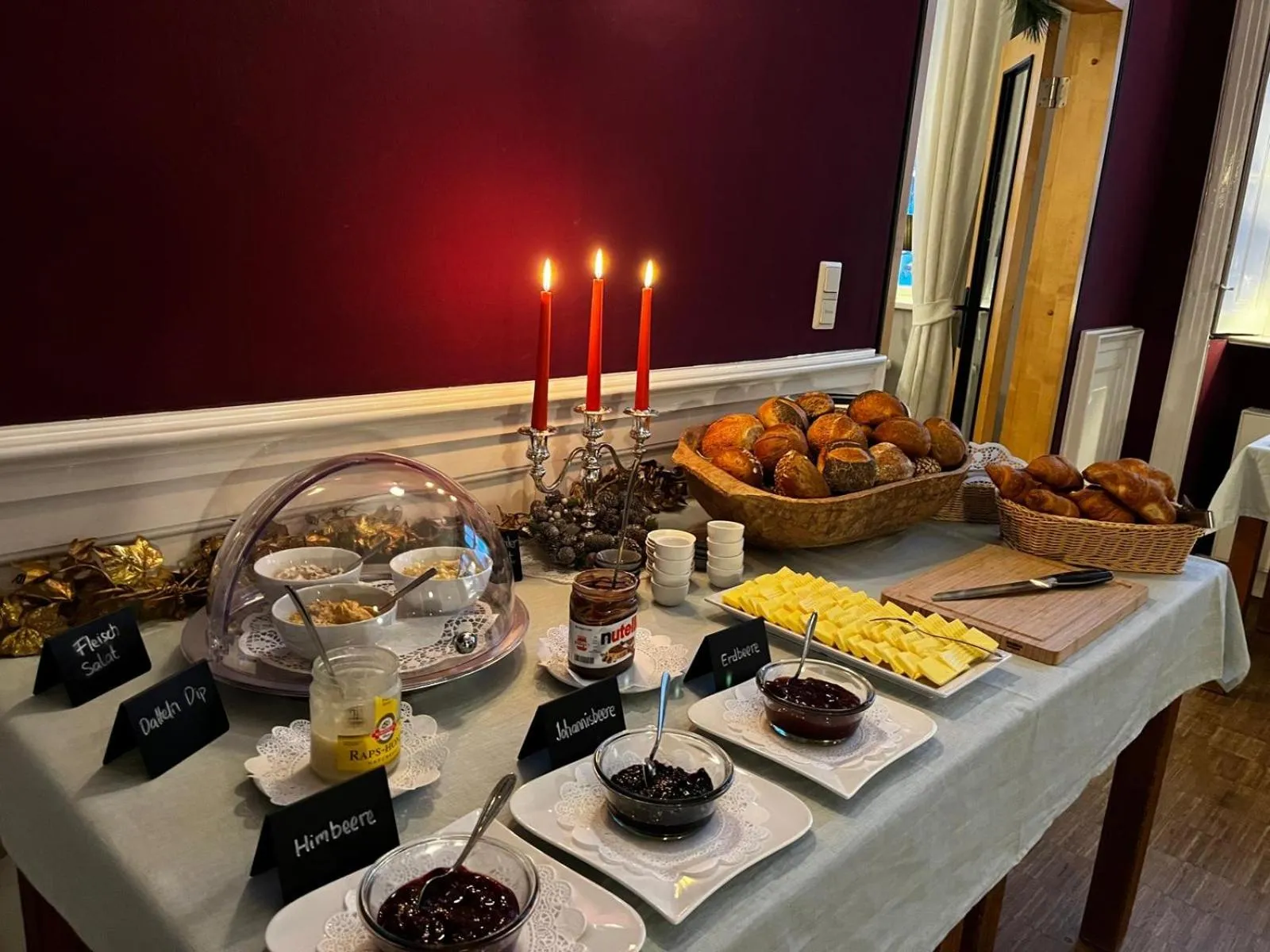 Buffet breakfast in Hotel Zollhaus