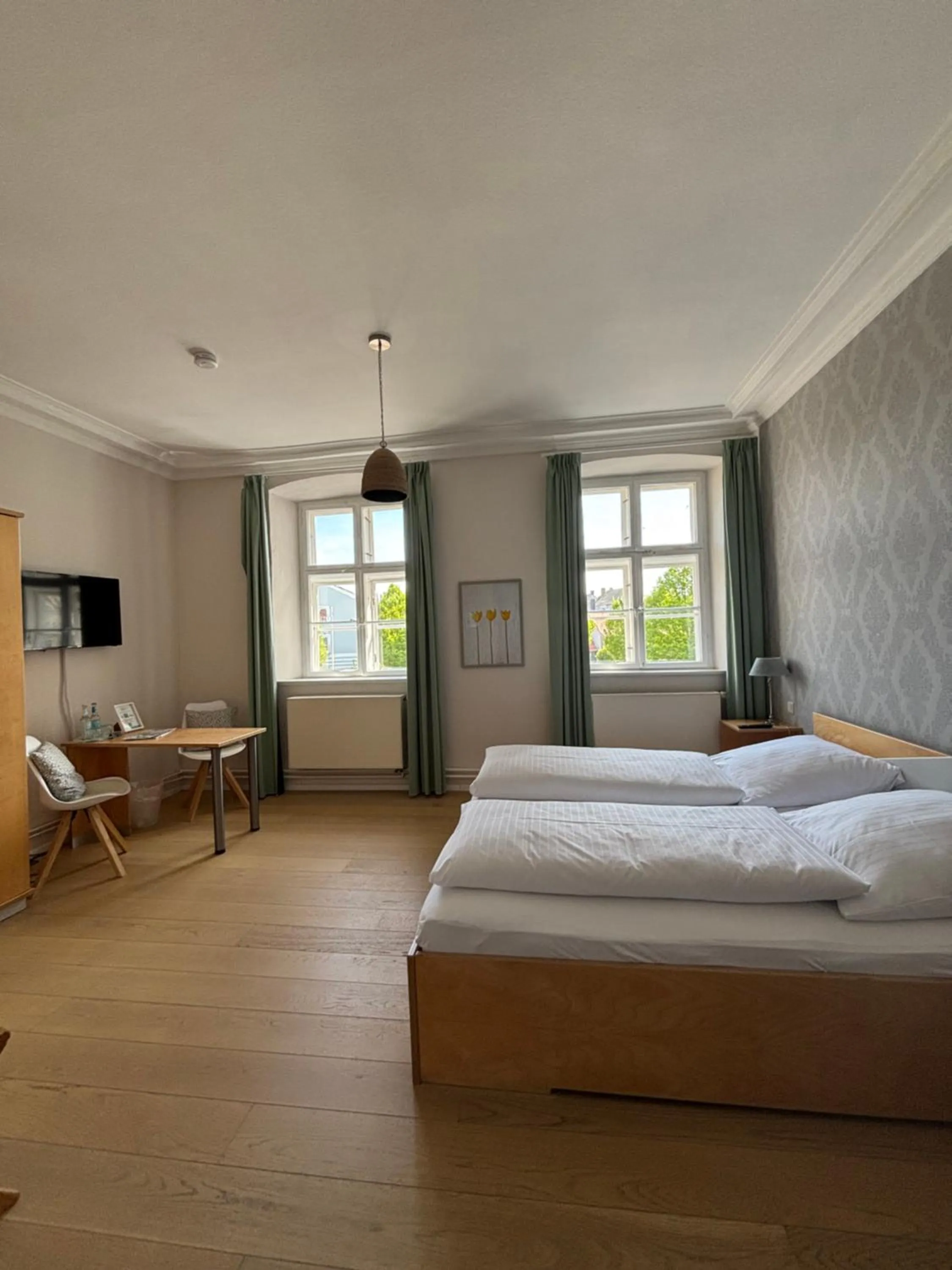 Bed in Hotel Zollhaus