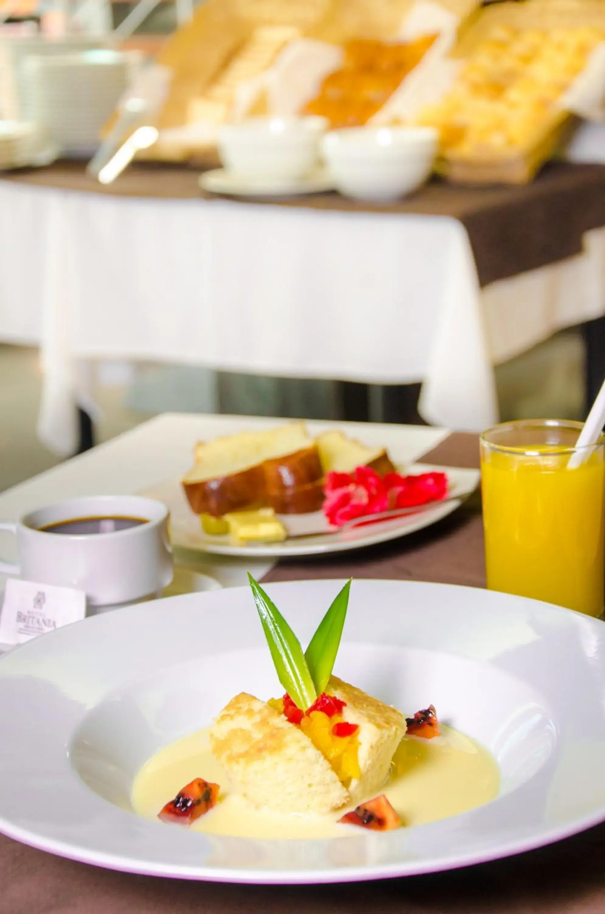 Food and drinks in Hotel Britania Miraflores Food and drinks in Hotel Britania Miraflores