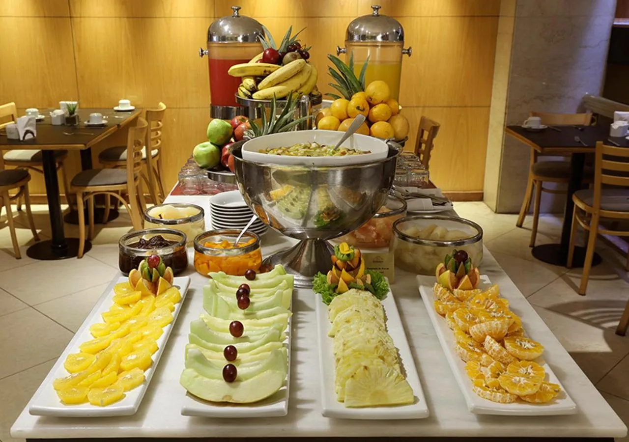 American breakfast in Hotel Dolmen