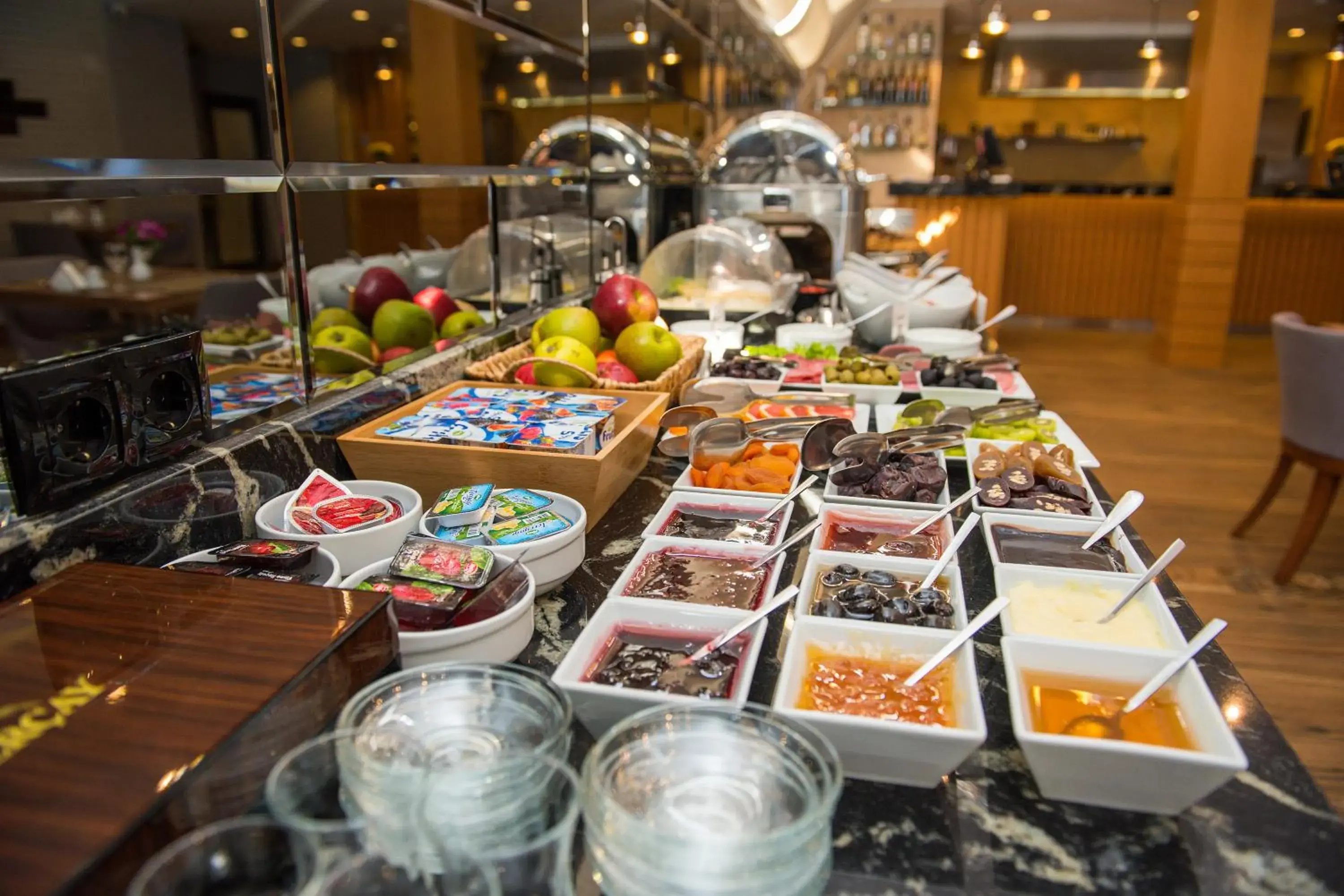 Buffet breakfast in Tbilisi Chambers, Trademark Collection by Wyndham Buffet breakfast in Tbilisi Chambers, Trademark Collection by Wyndham