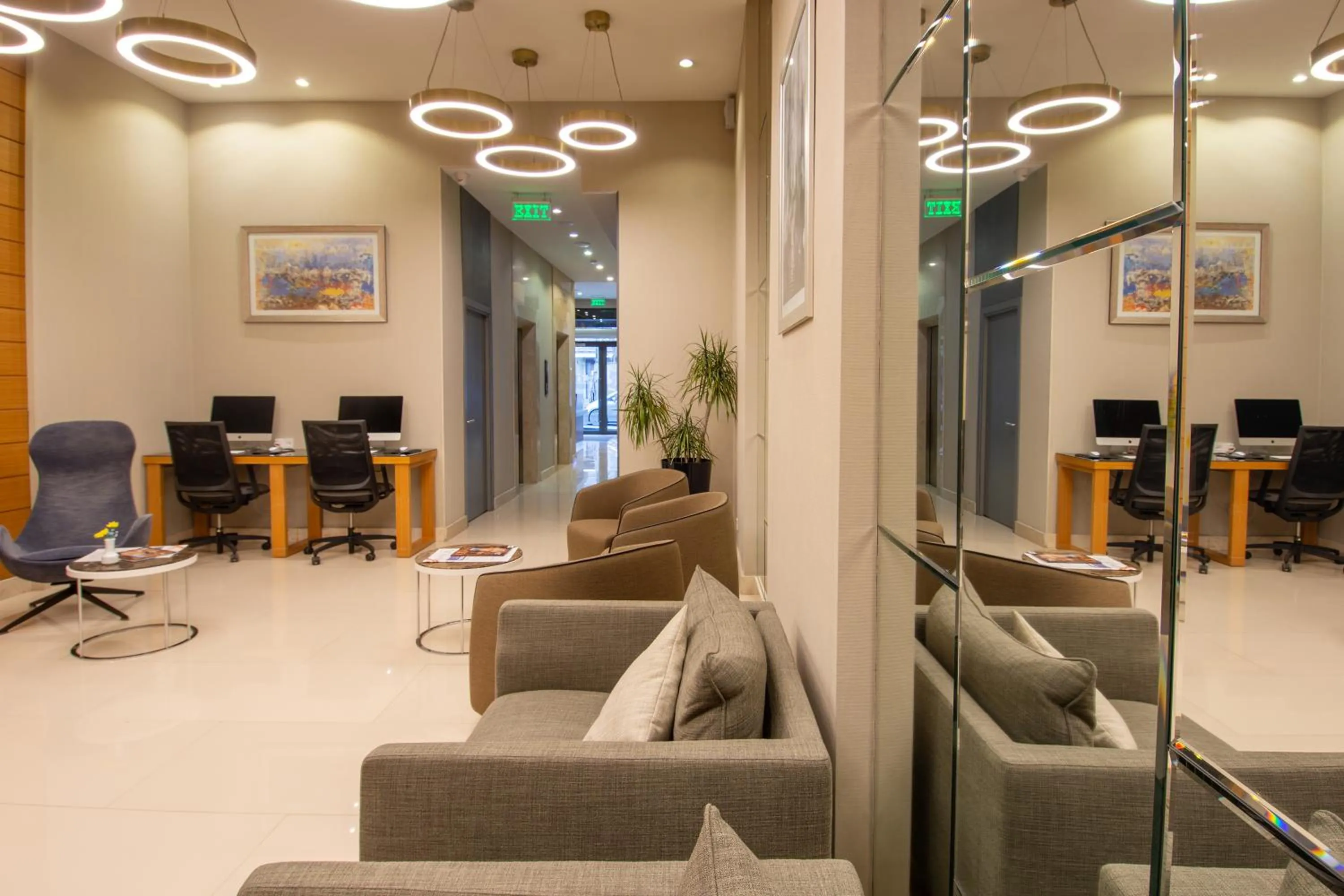 Seating area in Tbilisi Chambers, Trademark Collection by Wyndham