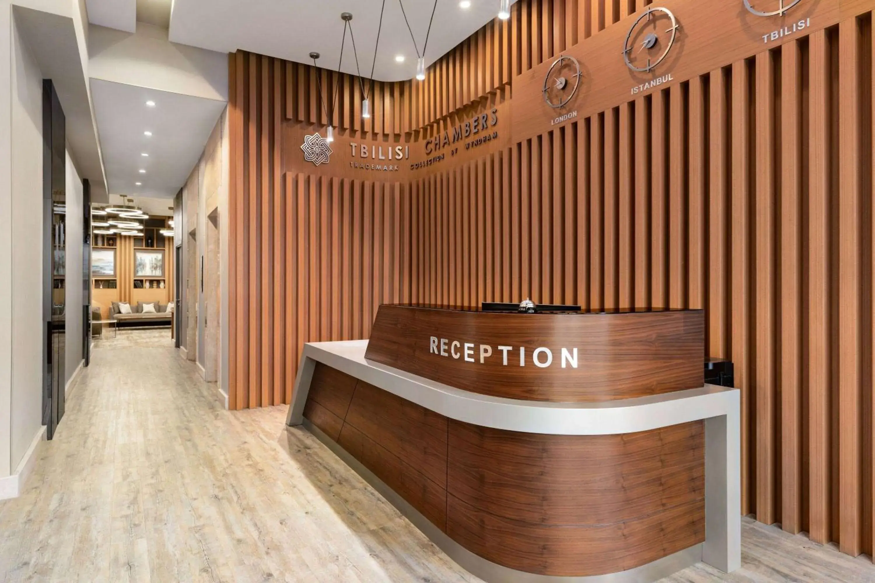 Lobby or reception in Tbilisi Chambers, Trademark Collection by Wyndham Lobby or reception in Tbilisi Chambers, Trademark Collection by Wyndham
