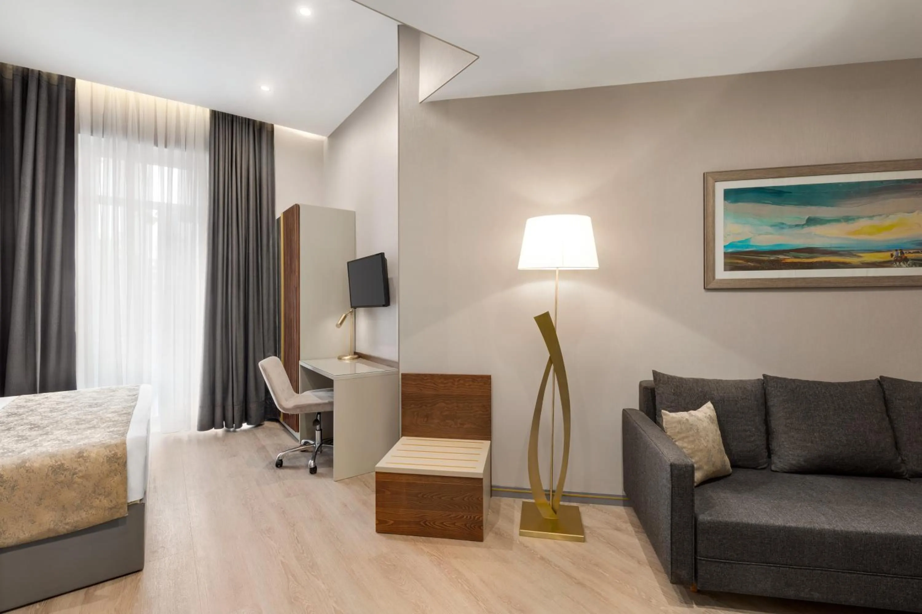 Seating area in Tbilisi Chambers, Trademark Collection by Wyndham