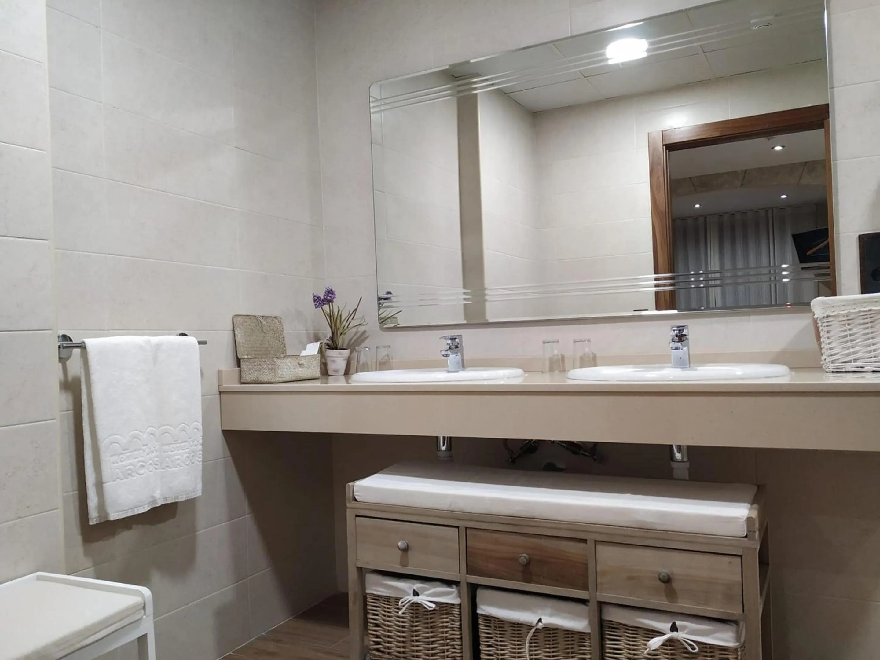 Bathroom in Hotel Arcos Catedral