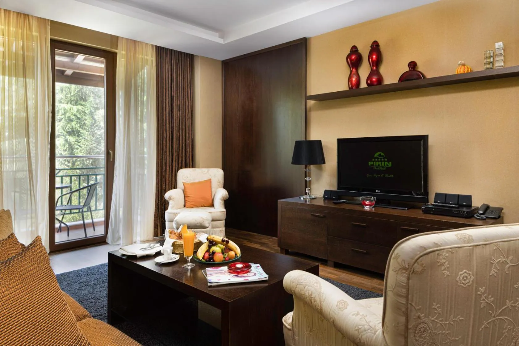 Living room in Pirin Park Hotel