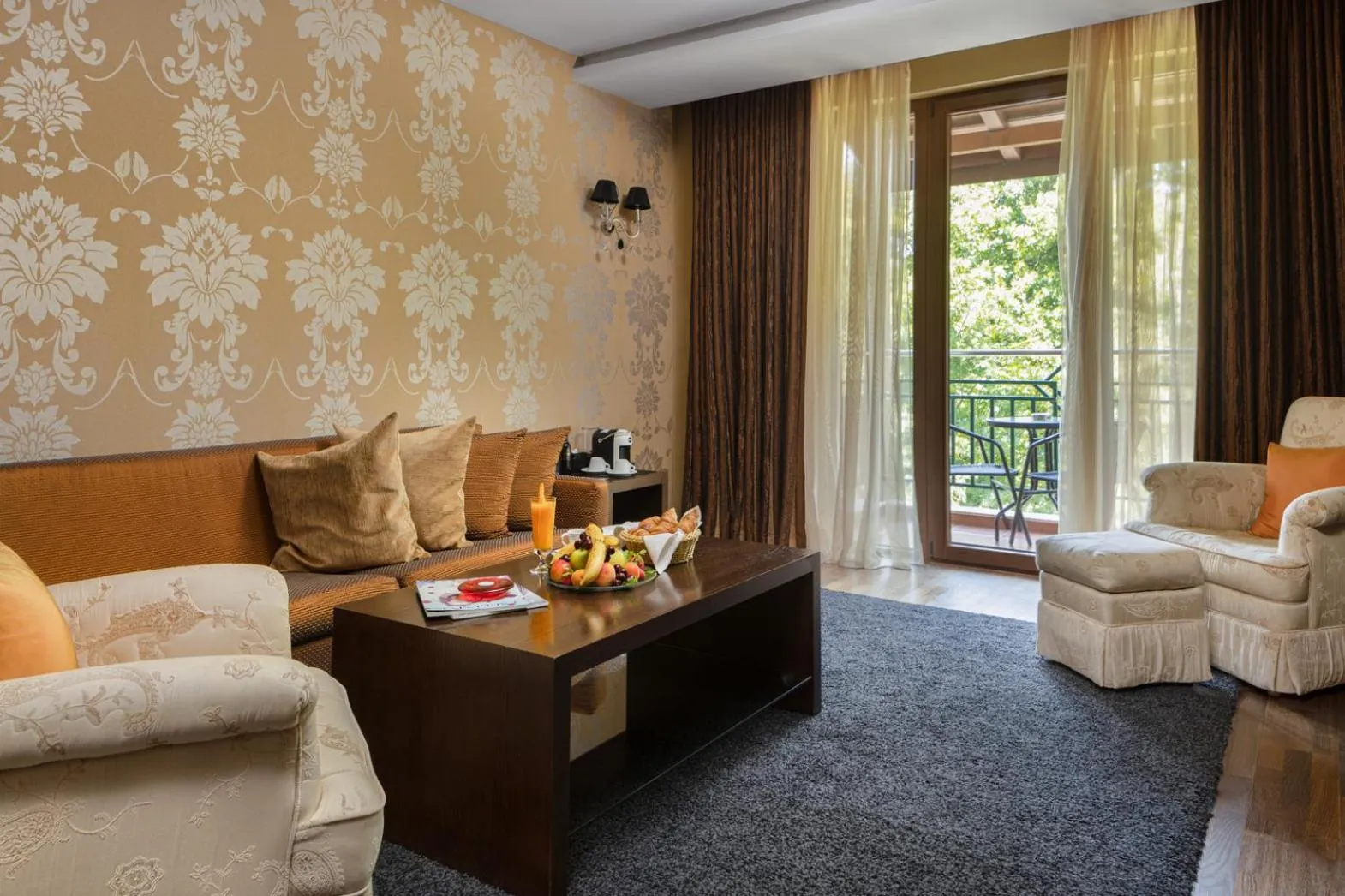 Living room in Pirin Park Hotel