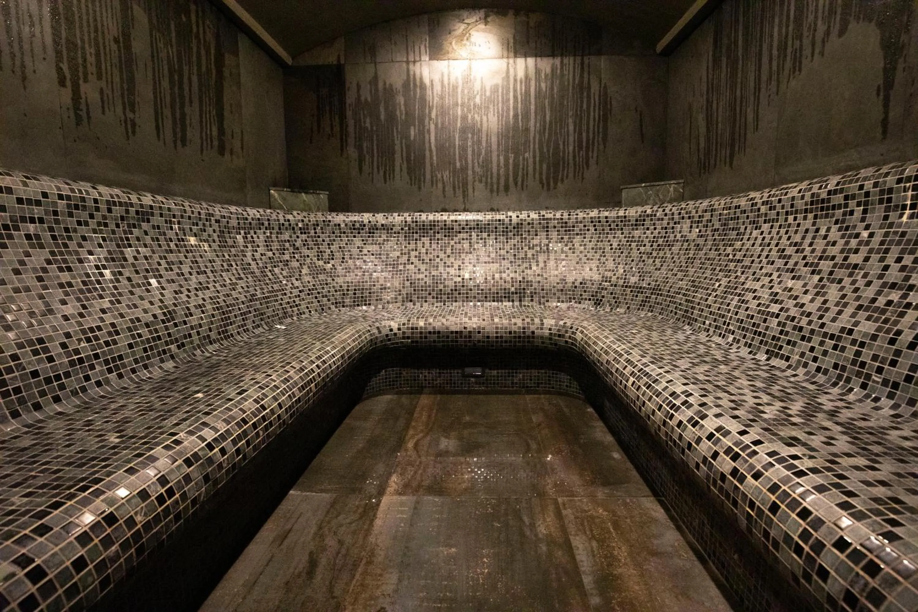 Steam room in Pirin Park Hotel