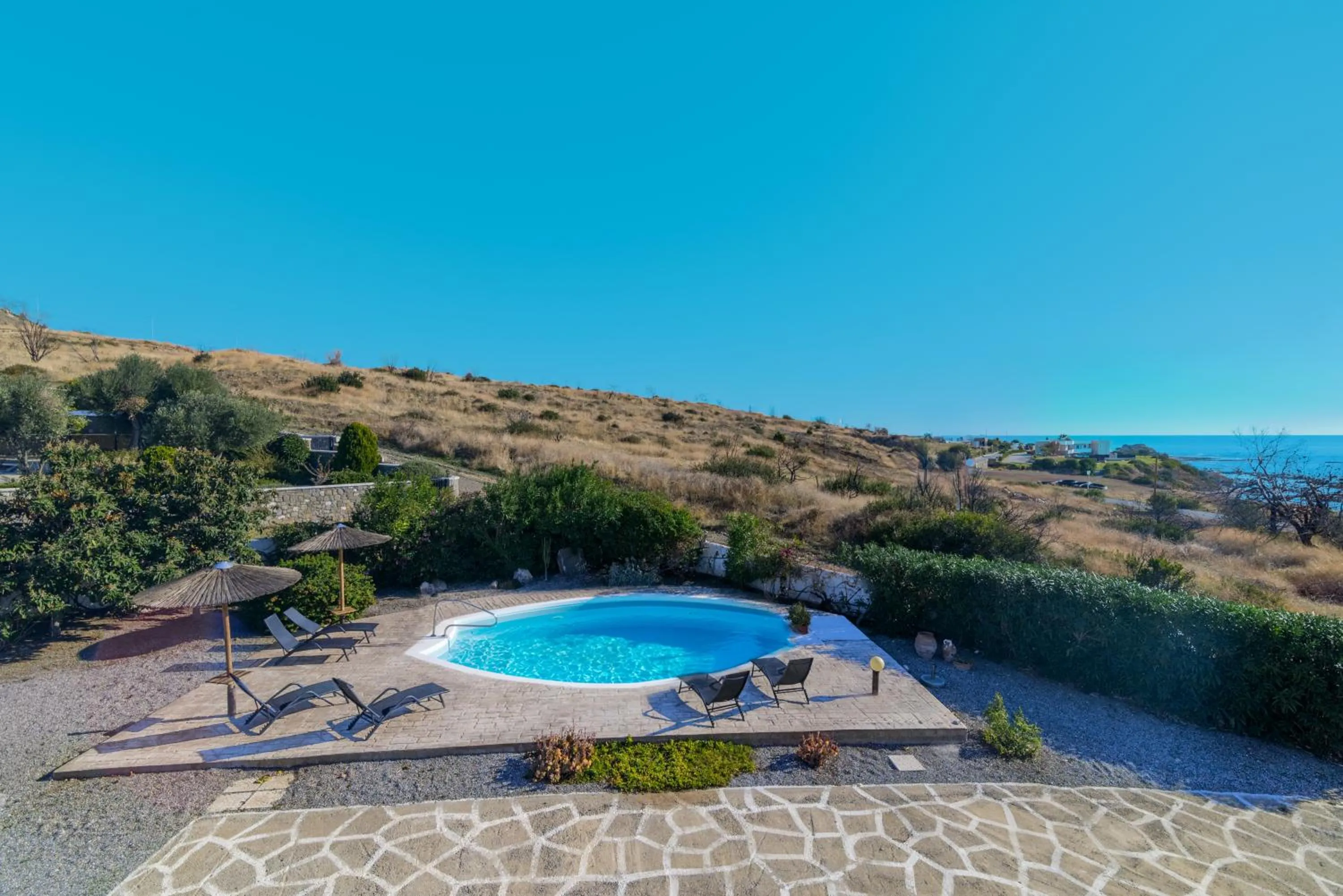 Swimming pool in Villa Nastazia