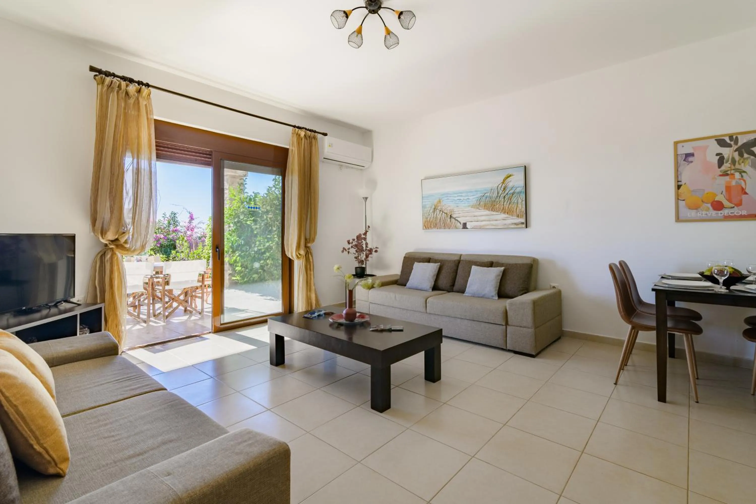 Living room in Villa Nastazia